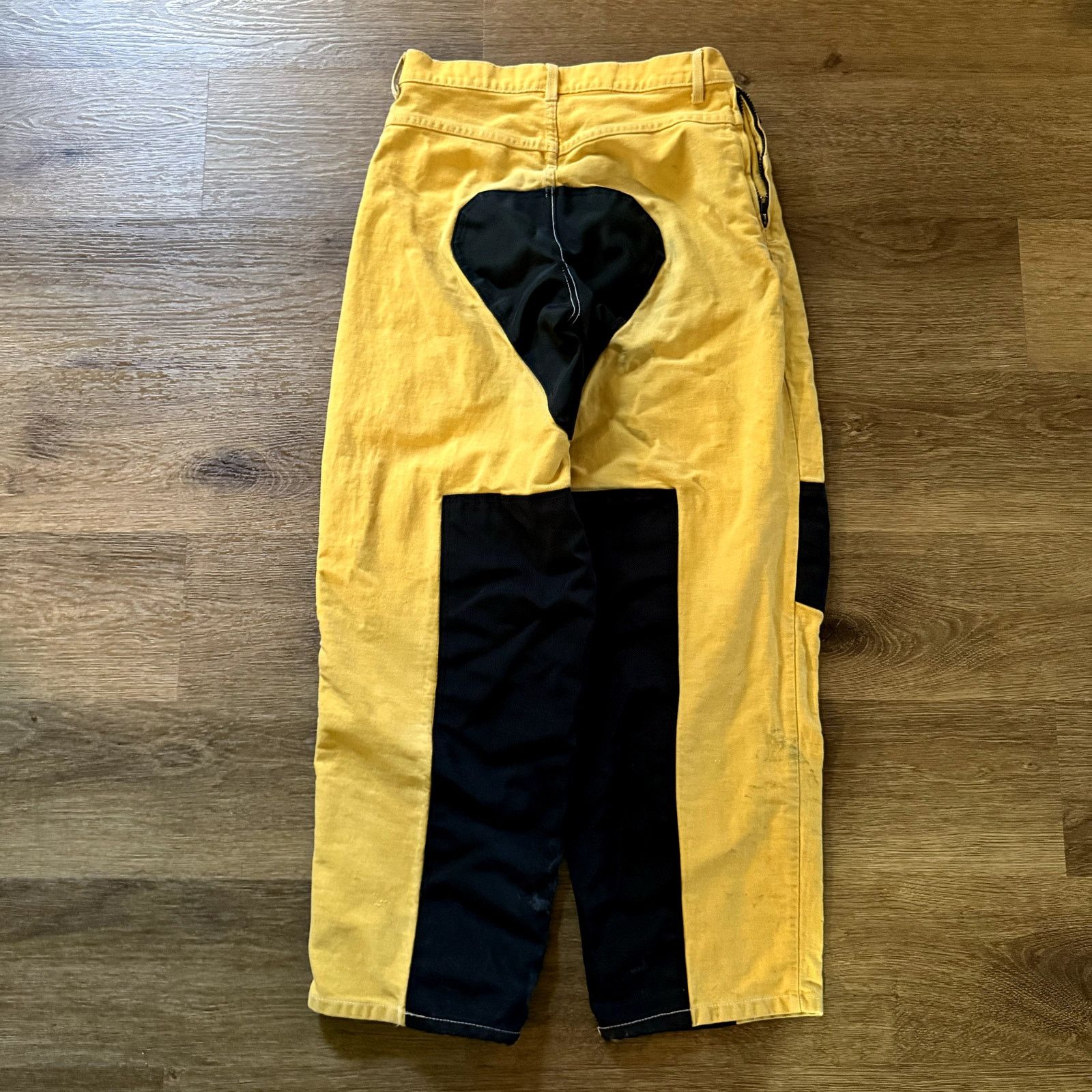 Other Vintage Yellow and Black LBZ Motorcross Wide Leg Pants Size US 32 / EU 48 - 6 Thumbnail