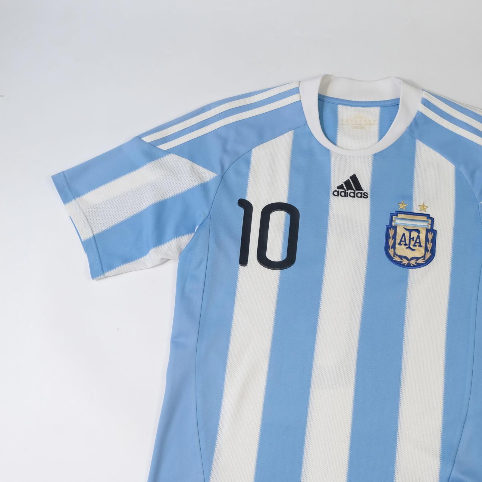 Adidas 2010/11 Argentina Home Shirt Messi (S) Size US S / EU 44-46 / 1 - 3 Thumbnail