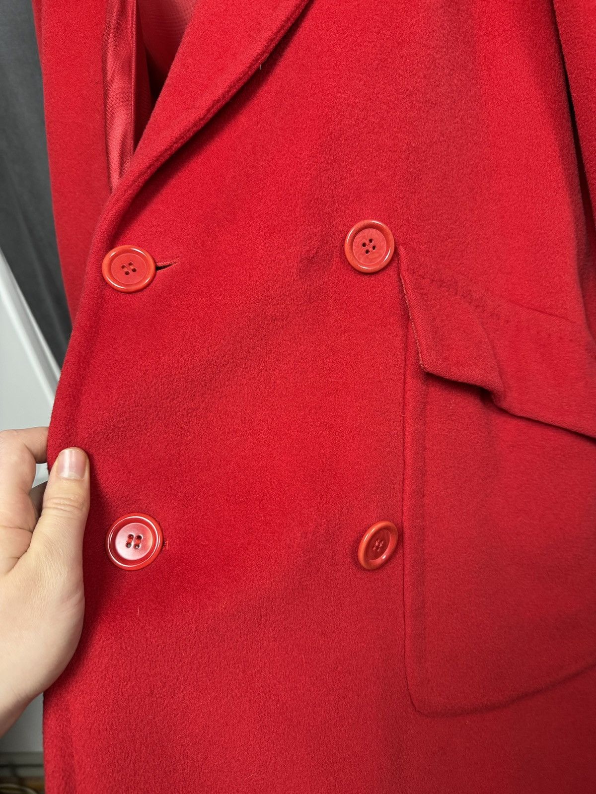 Max Mara Max Mara Oversized Double Breasted Luxury Wool Coat Size XL / US 12-14 / IT 48-50 - 9 Thumbnail