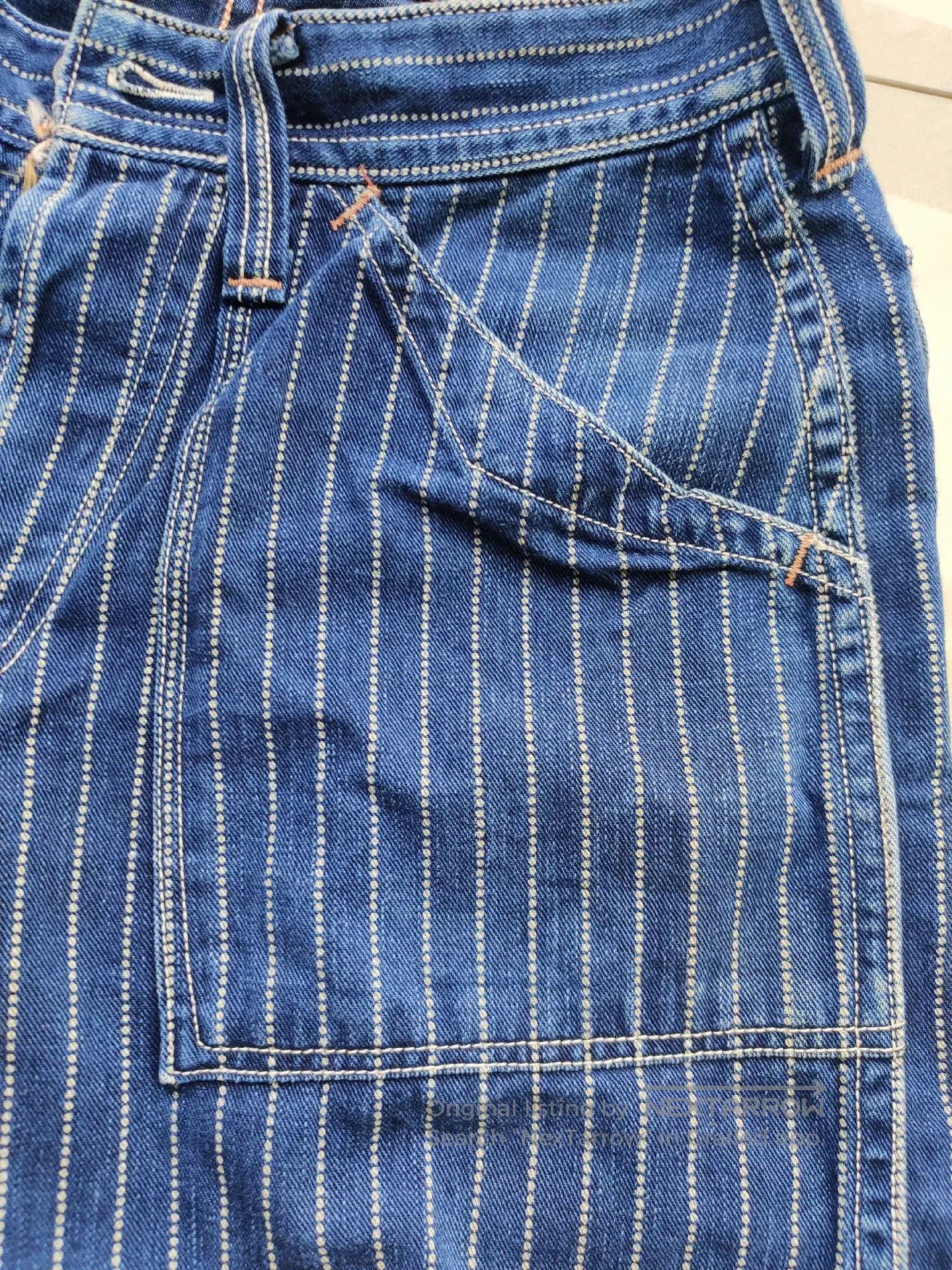 Freewheelers bootleggers longshoreman wabash striped pants. Size US 28 / EU 44 - 6 Thumbnail