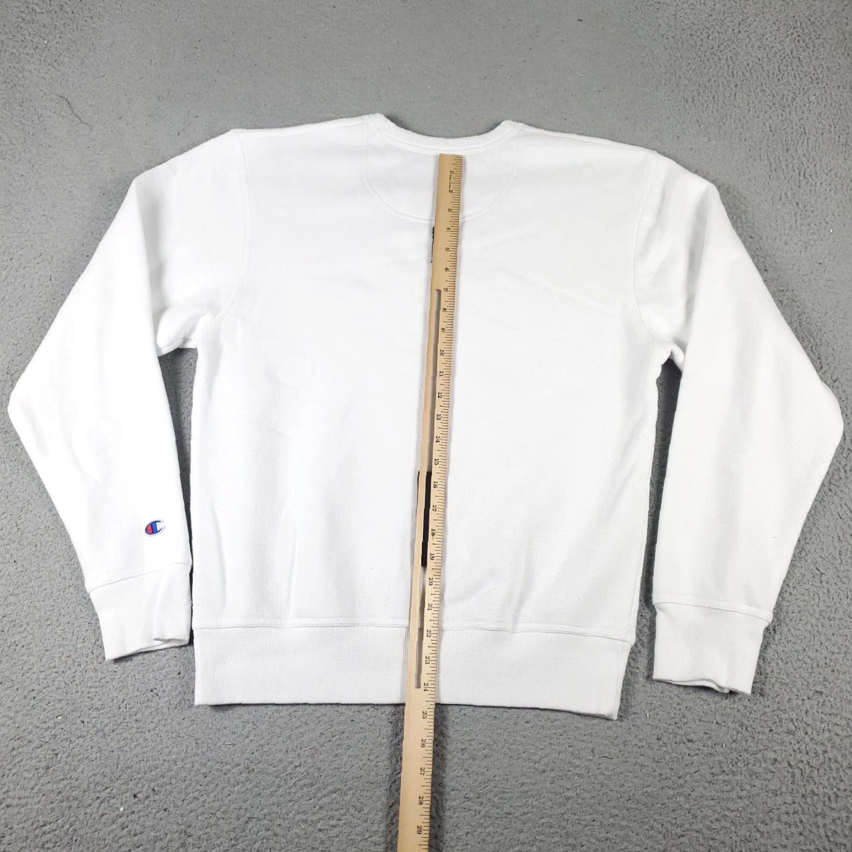 Champion Mens Small White Champion Casual Pullover Sweatshirt Size US S / EU 44-46 / 1 - 5 Thumbnail