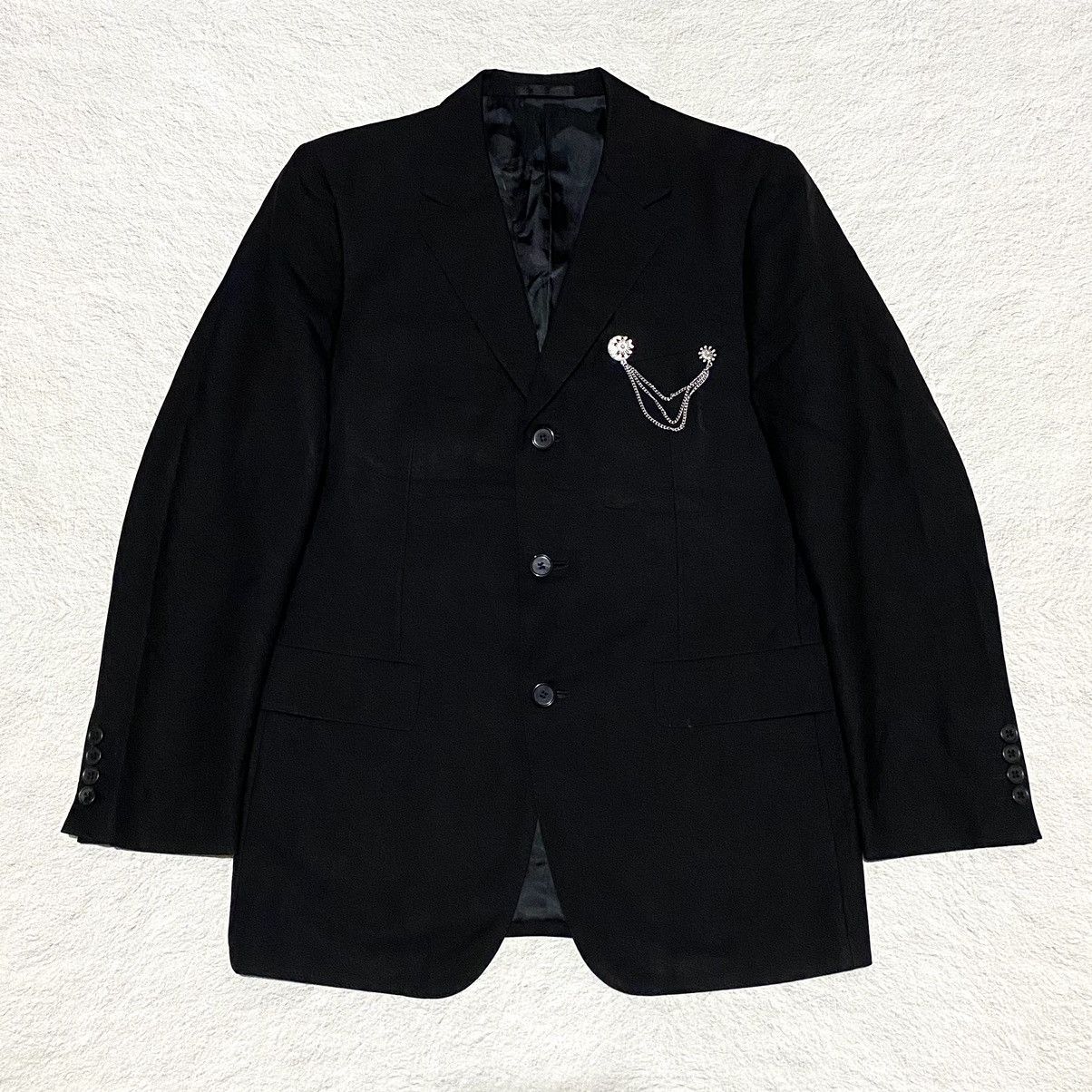 Yohji Yamamoto 🔥RARE🔥 A.A.R Yohji Yamamoto Blazer Size US M / EU 48-50 / 2 - 1 Thumbnail