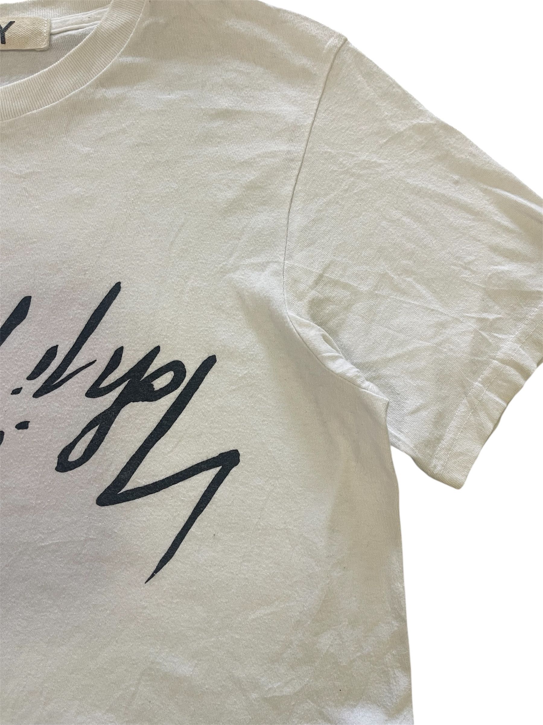 Ground Y Yohji Yamamoto Flip Wording Font White t-shirt size M Size US M / EU 48-50 / 2 - 2 Thumbnail