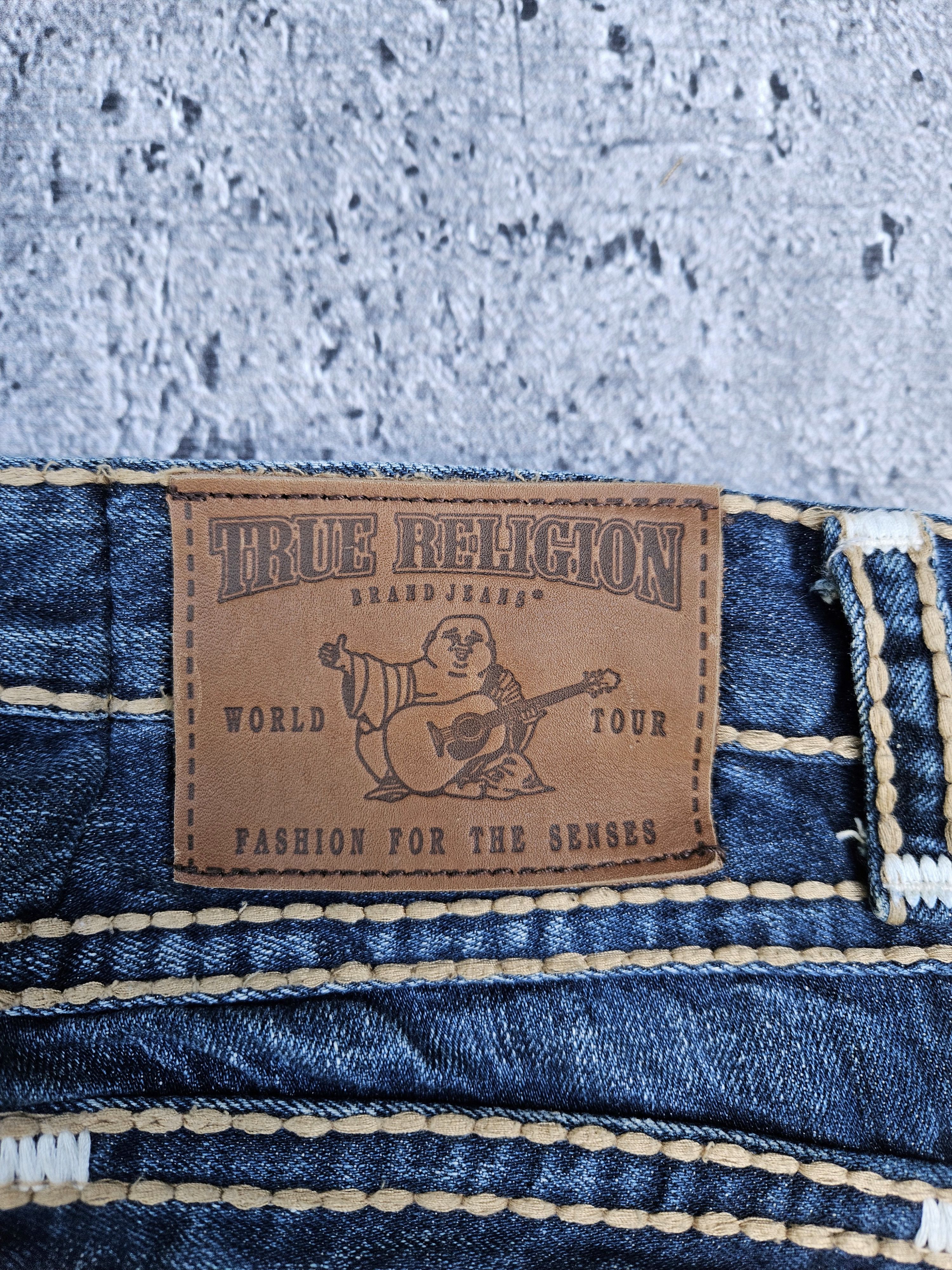 True Religion True religion back flap contrast stitch washed denim Size US 34 / EU 50 - 8 Thumbnail