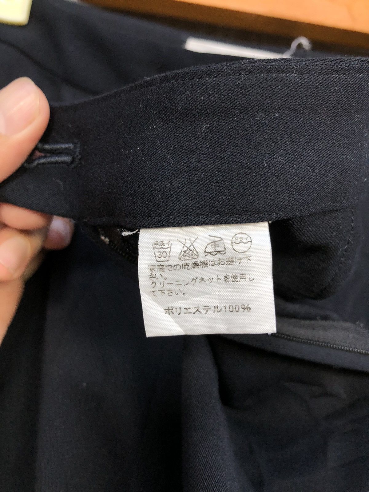 Issey Miyake Issey Miyake Women Black Trouser Pants Size 28" / US 6 / IT 42 - 6 Thumbnail