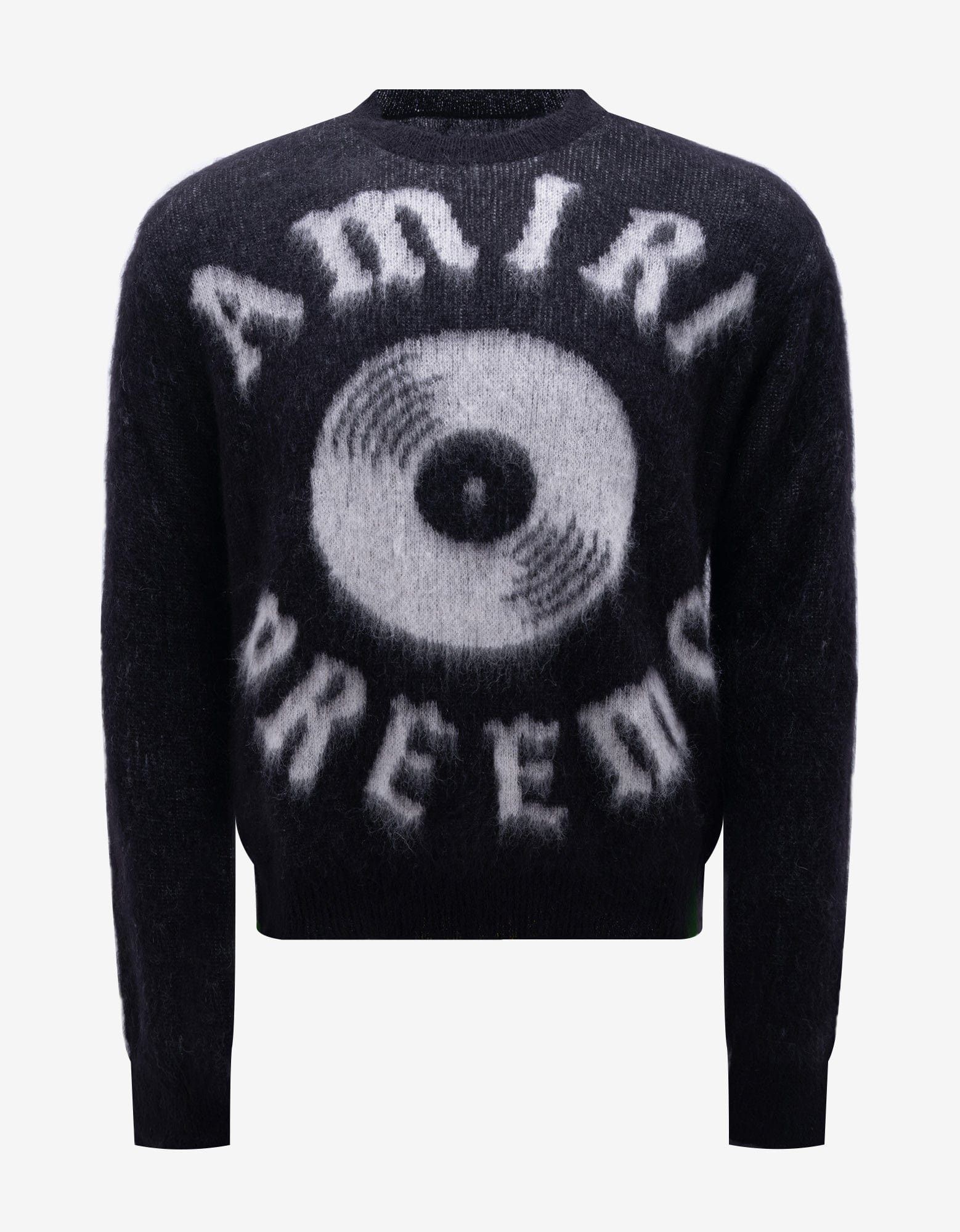 image of Amiri Black Premier Mohair Sweater, Men's (Size XL)