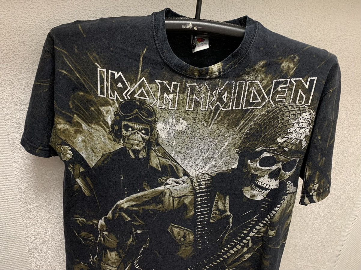 Vintage Iron maiden vintage t-shirt L size metterofadeath fullprint Size US L / EU 52-54 / 3 - 2 Thumbnail