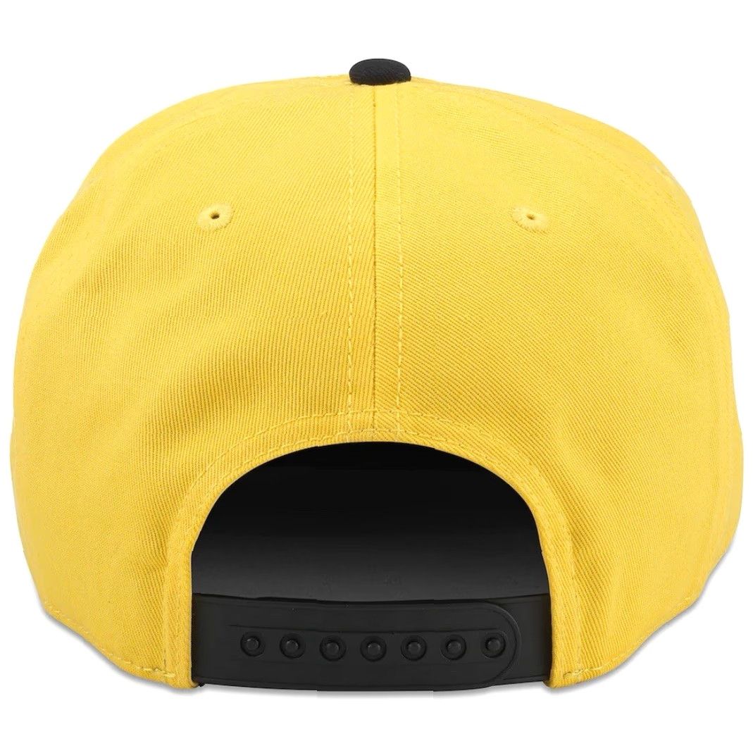 American Needle PONG Hat Cap Snap Back Atari Retro Video Game Rope Patch Black Yellow Adjustable Men One Size Size ONE SIZE - 2 Thumbnail
