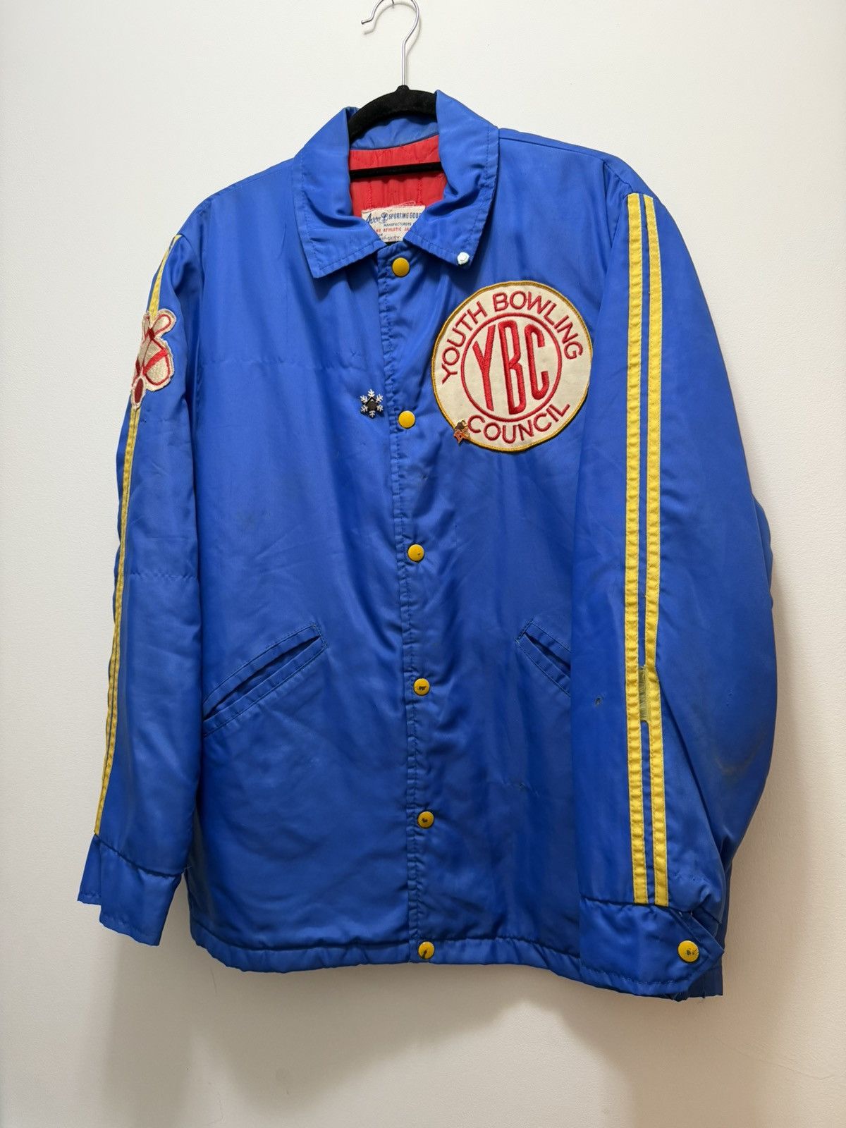 Vintage Vintage Bowling Jacket Size US M / EU 48-50 / 2 - 2 Thumbnail
