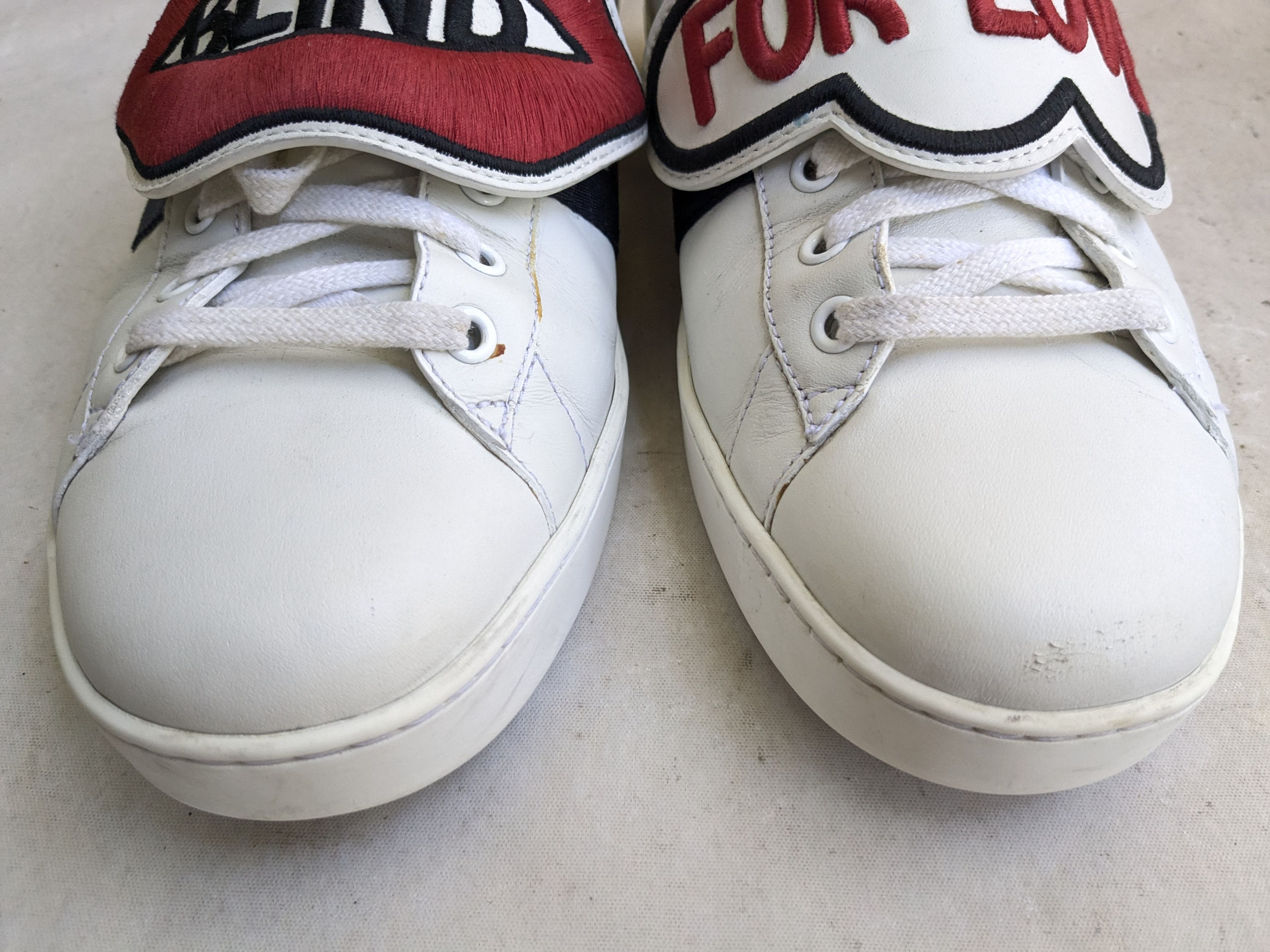 Gucci Gucci Ace Sneakers White 11 White Low Tops Size US 11 / EU 44 - 6 Thumbnail