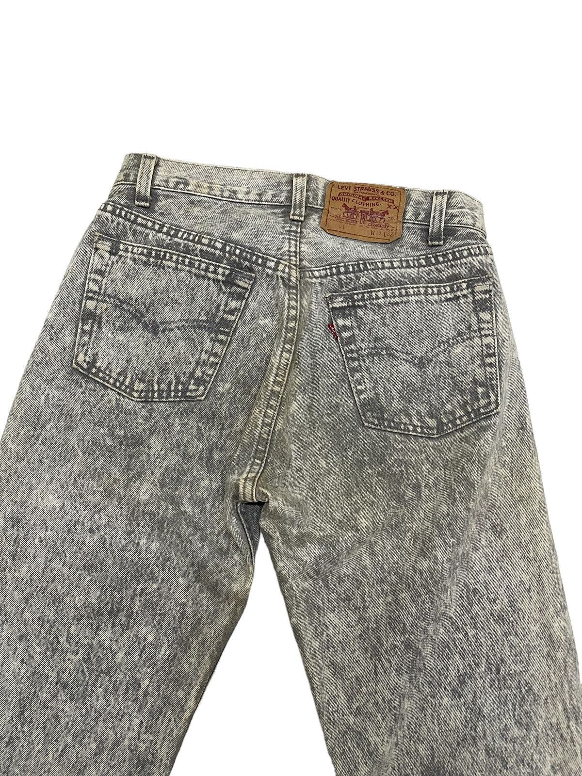 Levi's Vintage Clothing VINTAGE LEVI’S RINDEM ACID WASH DENIM PANTS Size US 30 / EU 46 - 5 Thumbnail
