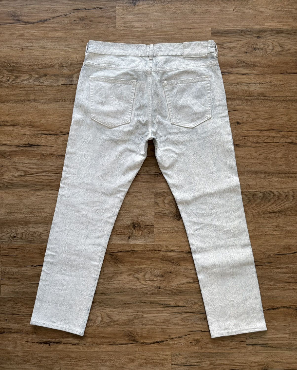 H&M × Maison Margiela Maison Margiela x H&M Painted Denim | Grailed