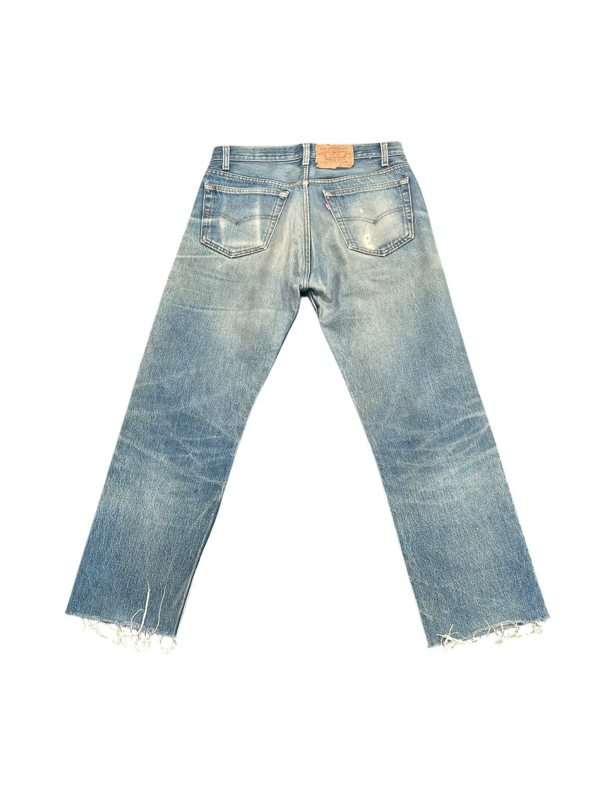 Levi's × Vintage Vintage 1989 Levis 501 XX Distresed Size US 32 / EU 48 - 7 Thumbnail
