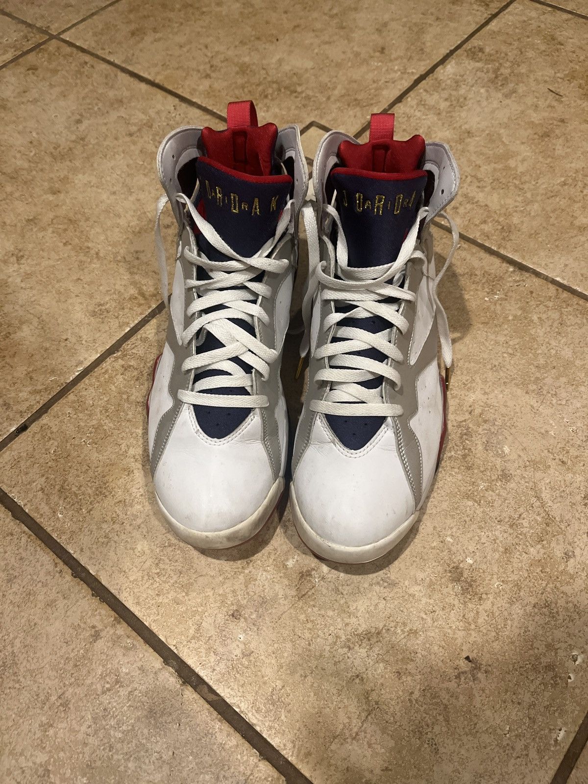 Jordan Brand 2004 Jordan 7 Olympics Size 13 Size US 13 / EU 46 - 1 Thumbnail