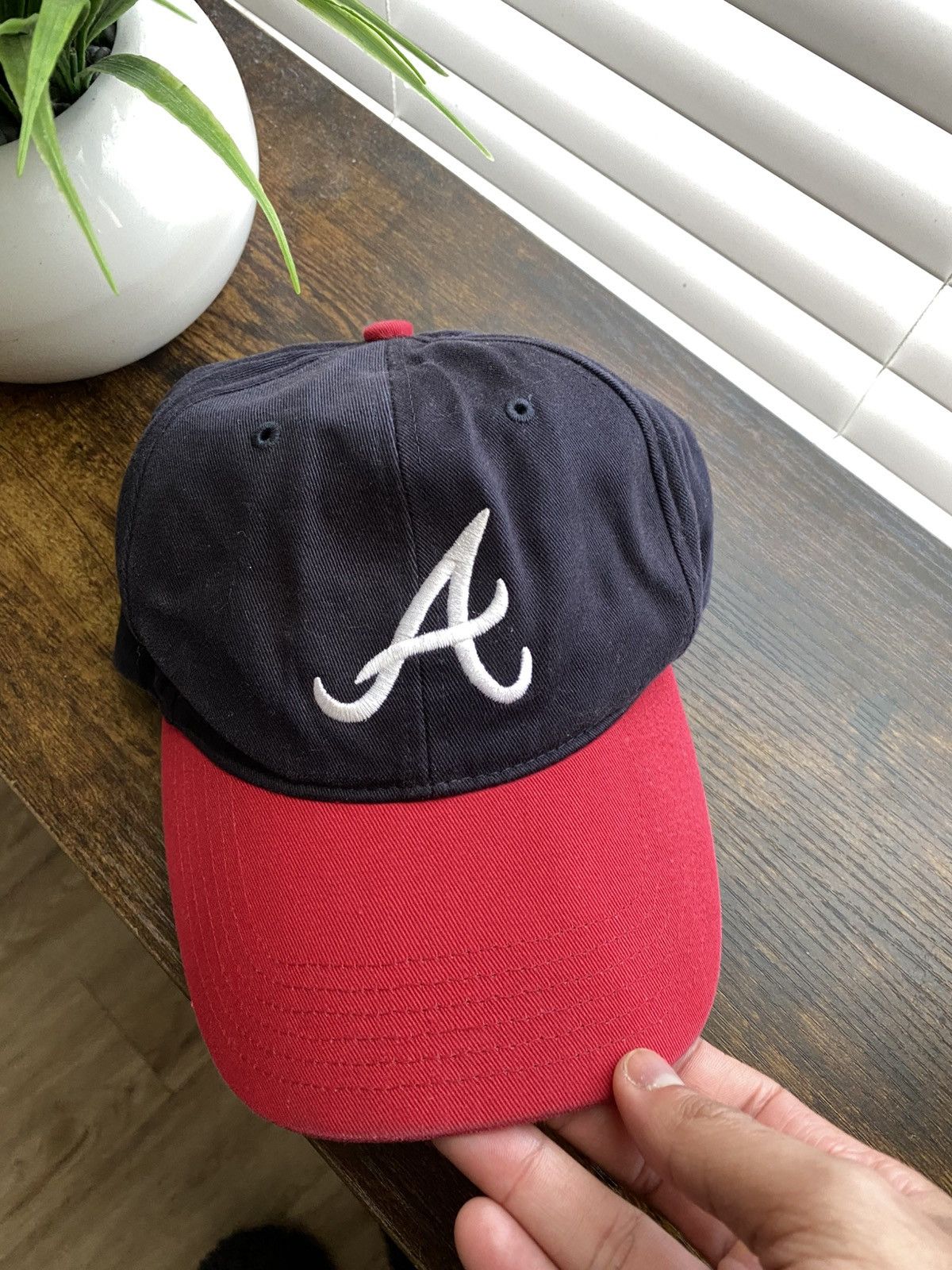 Vintage 00s Atlanta Braves Hat Size ONE SIZE - 2 Thumbnail