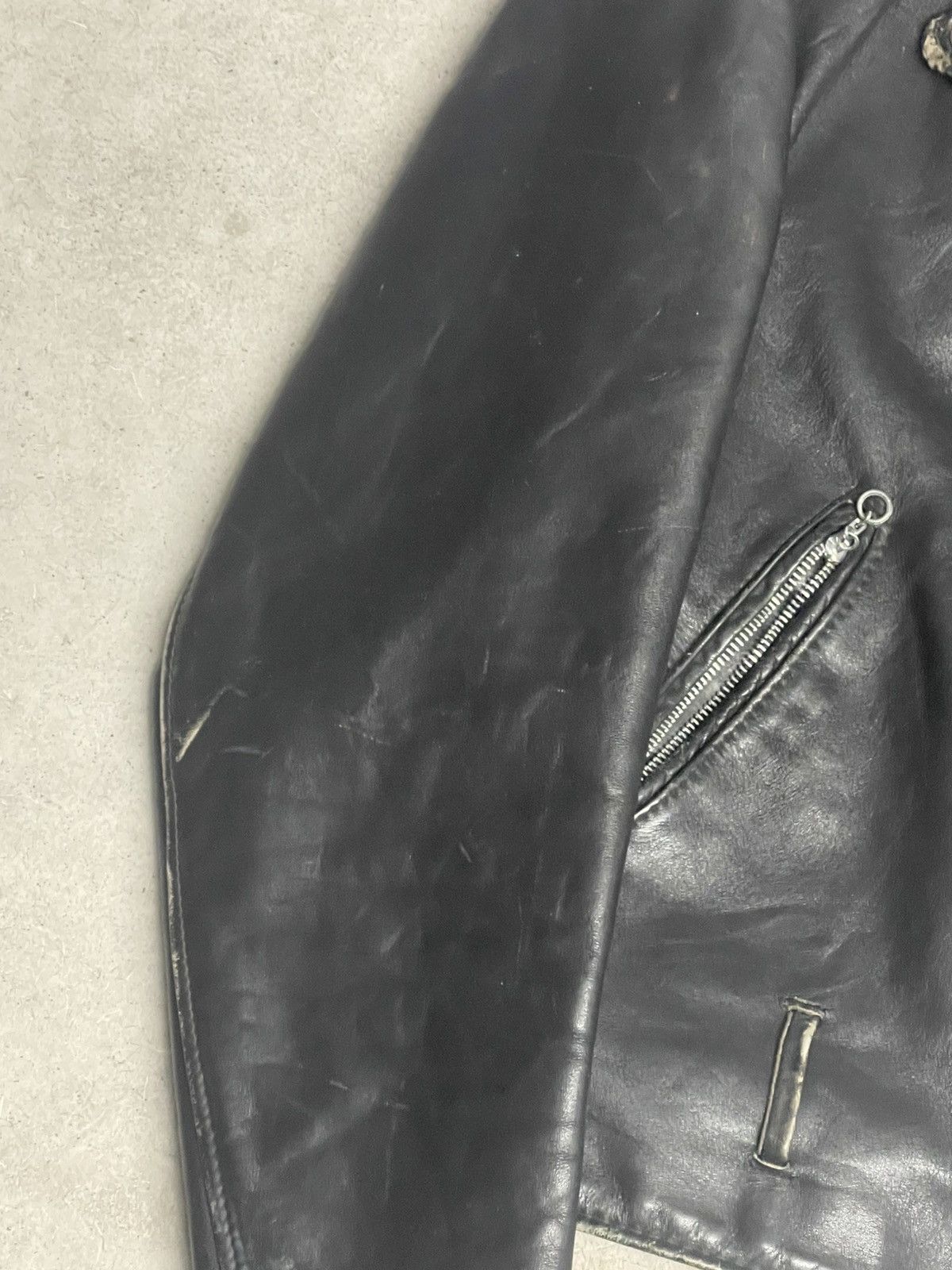 Schott 70s Schott Perfecto Leather Biker Jacket Size US L / EU 52-54 / 3 - 4 Thumbnail