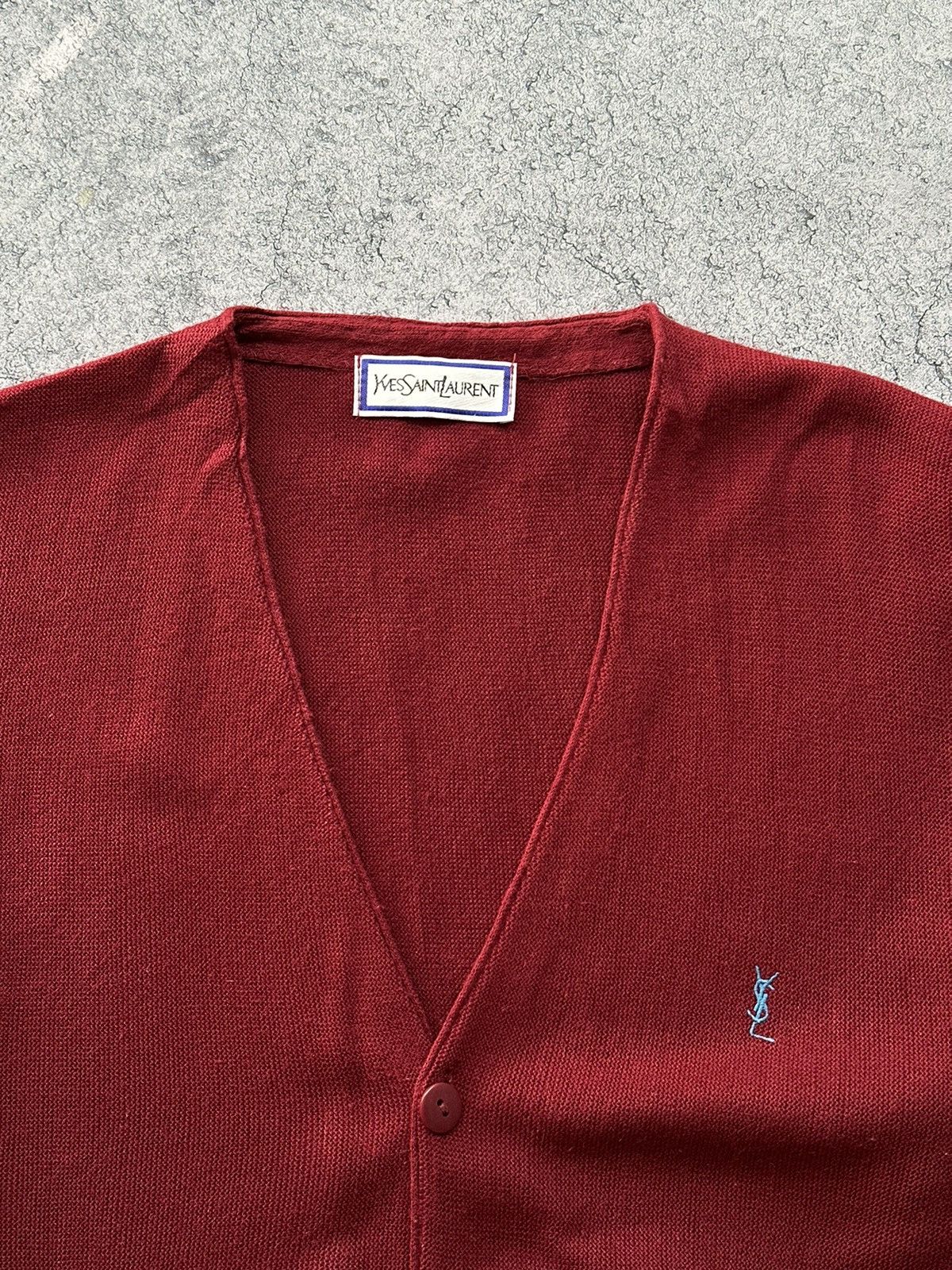 Yves Saint Laurent Vintage 80s Yves Saint Laurent YSL Cardigan Size US L / EU 52-54 / 3 - 4 Thumbnail