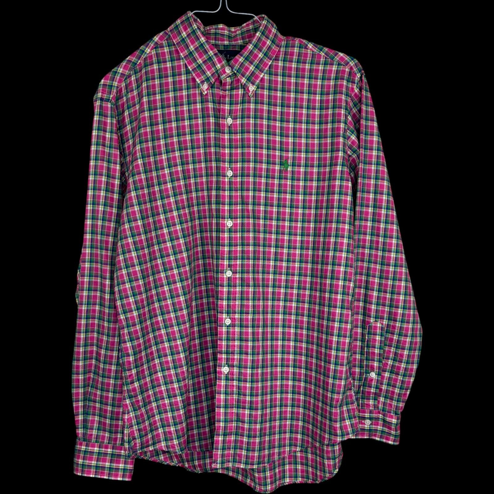 Ralph Lauren Ralph Lauren Men’s Plaid Button Down Shirt Large Multicolor Size US L / EU 52-54 / 3 - 1 Thumbnail