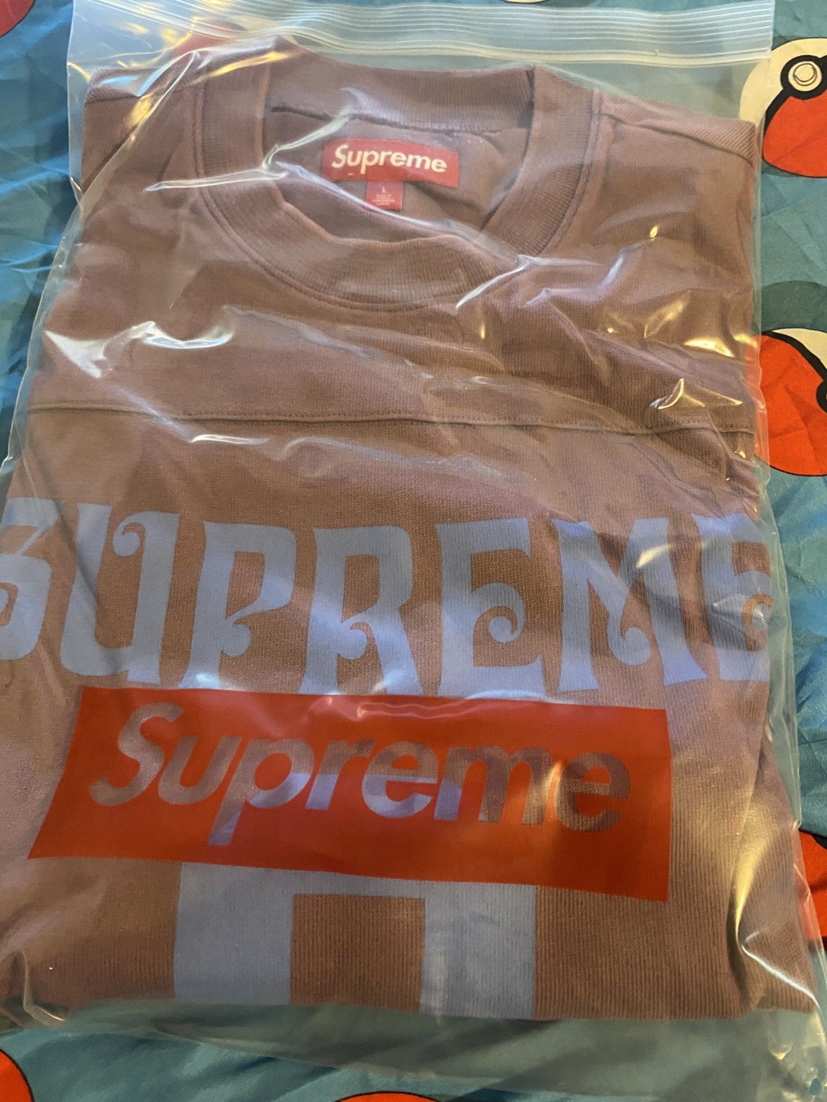 Supreme Supreme Affiliated L/S Football Top Dusty Purple Large Size US L / EU 52-54 / 3 - 3 Thumbnail