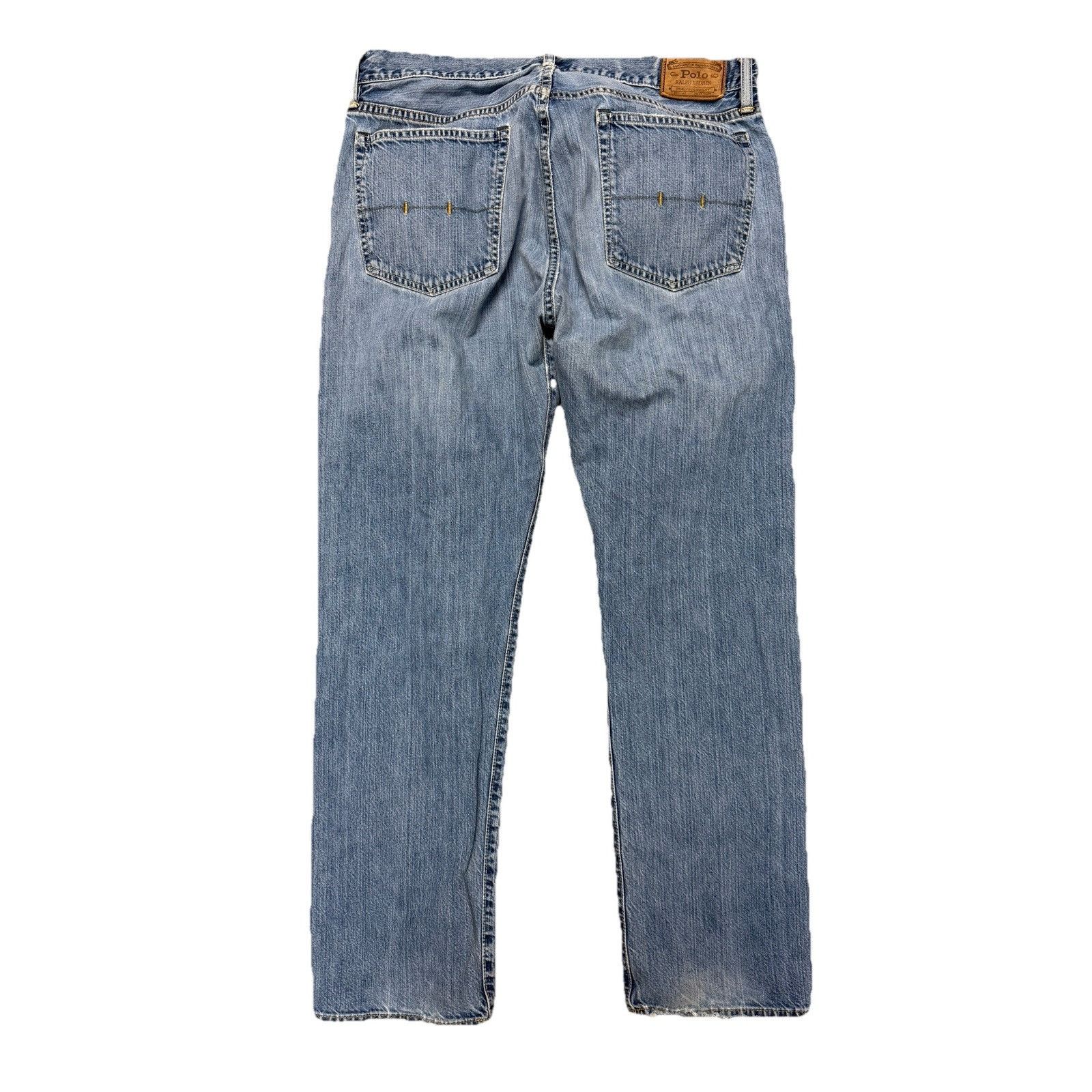 Richer Poorer Polo Ralph Lauren Jeans Mens 36x32 Medium Wash Denim Size US 36 / EU 52 - 2 Thumbnail