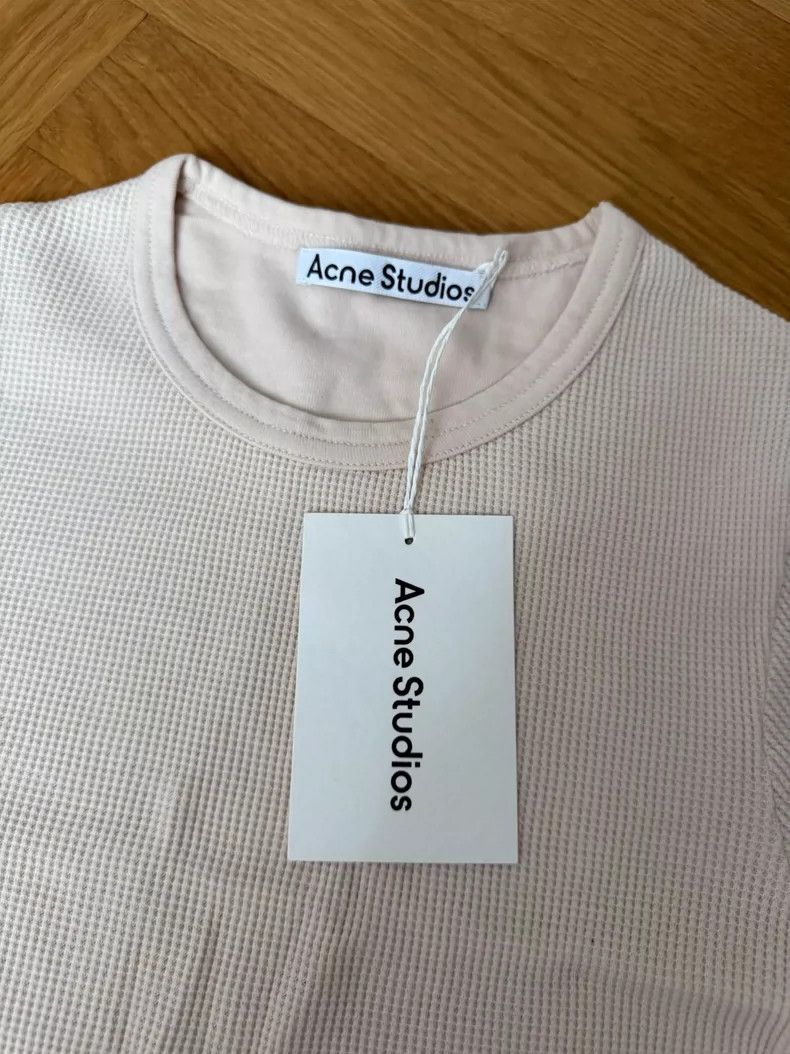 Acne Studios Acne Studios Pure white short-sleeved top Size US XXS / EU 40 - 3 Thumbnail