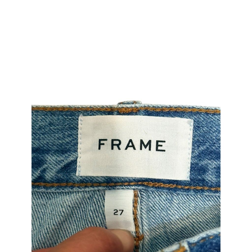 Frame NWT Frame Jogger Jeans 27 The Lounge Relaxed Cropped Chill B Size 27" / US 4 / IT 40 - 3 Thumbnail