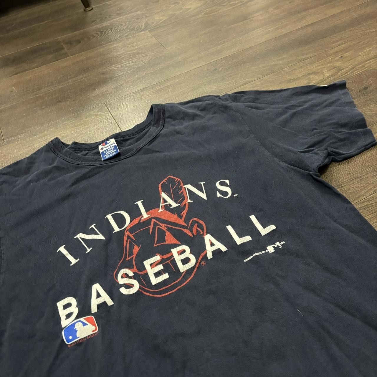 Champion Vintage Cleveland Indians champion t shirt 1994 XL Size US XL / EU 56 / 4 - 1 Thumbnail
