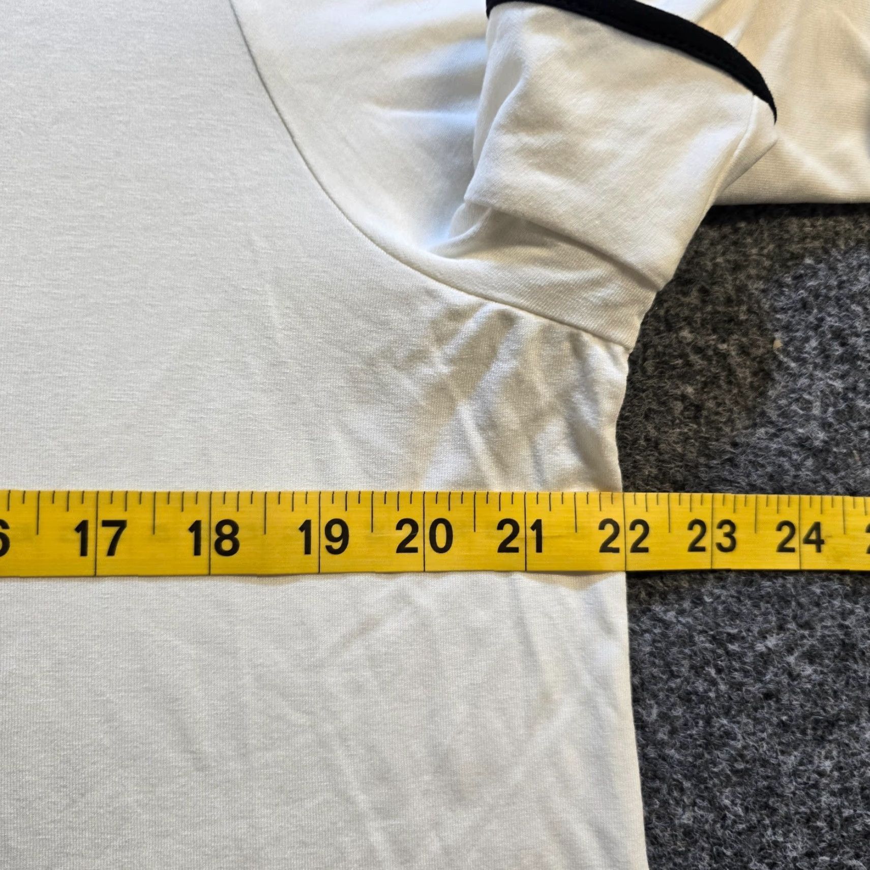 J. Jill J. Jill Shirt Womens Large Petite White Boxy Stretch Wearever Shirt Casual Basic Size L / US 10 / IT 46 - 6 Thumbnail