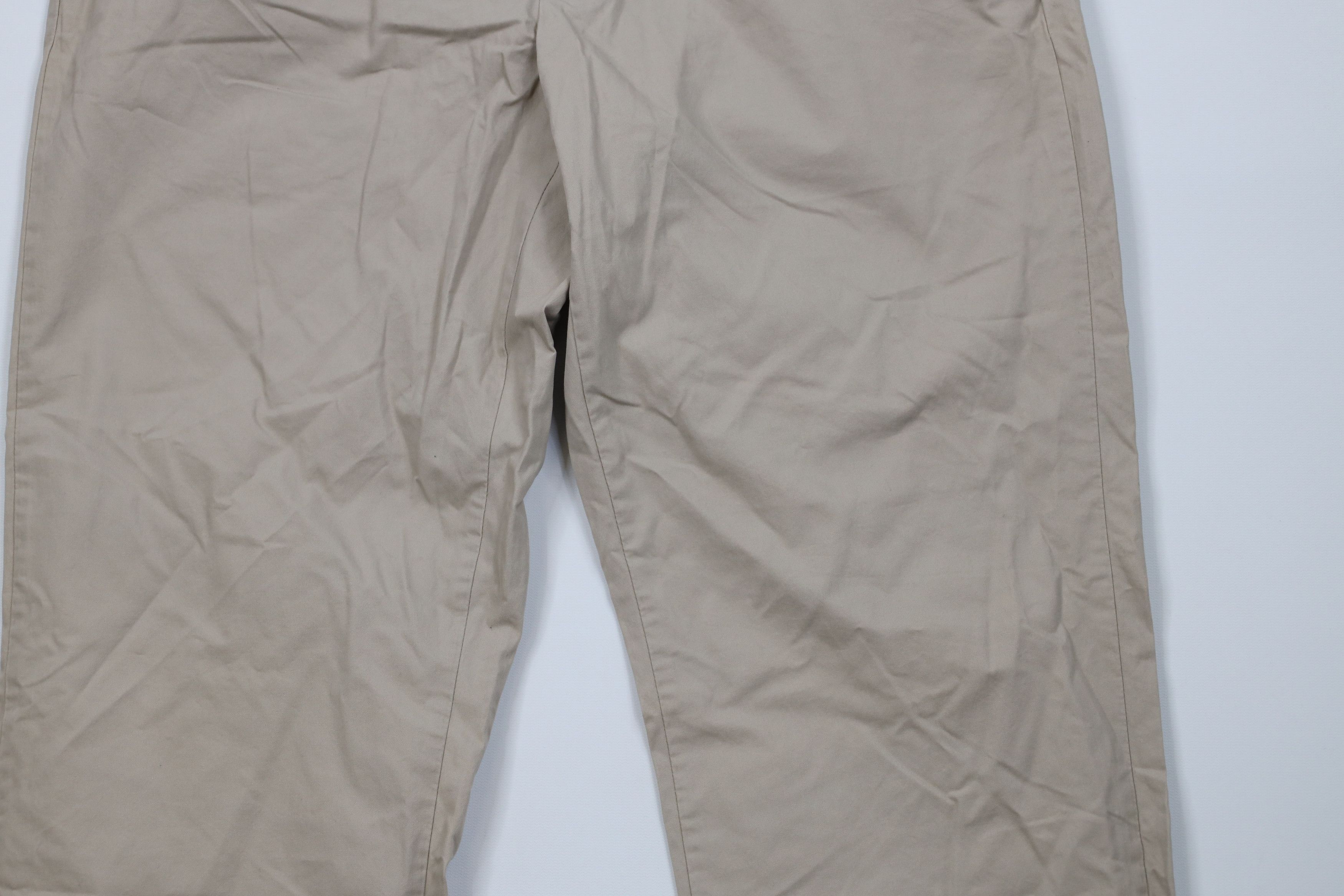 J.Crew Deadstock Vintage Y2K J Crew Essex Chino Pants Trousers Size US 33 - 3 Thumbnail
