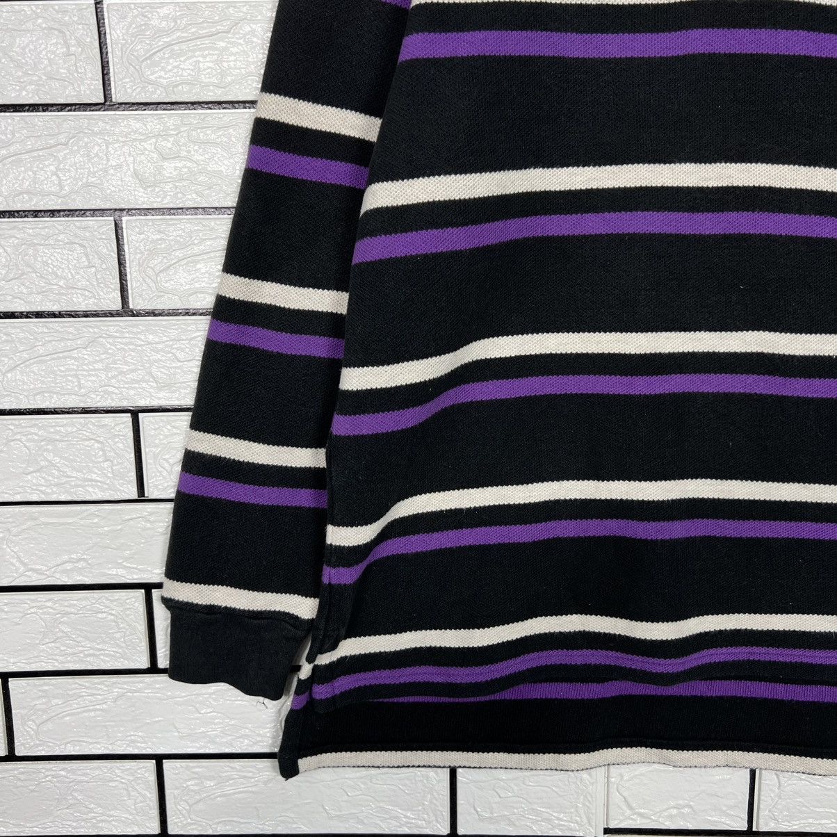 Polo Ralph Lauren 90's POLO RALPH LAUREN Striped Long Sleeve Polos #4100-C186 Size US L / EU 52-54 / 3 - 5 Thumbnail