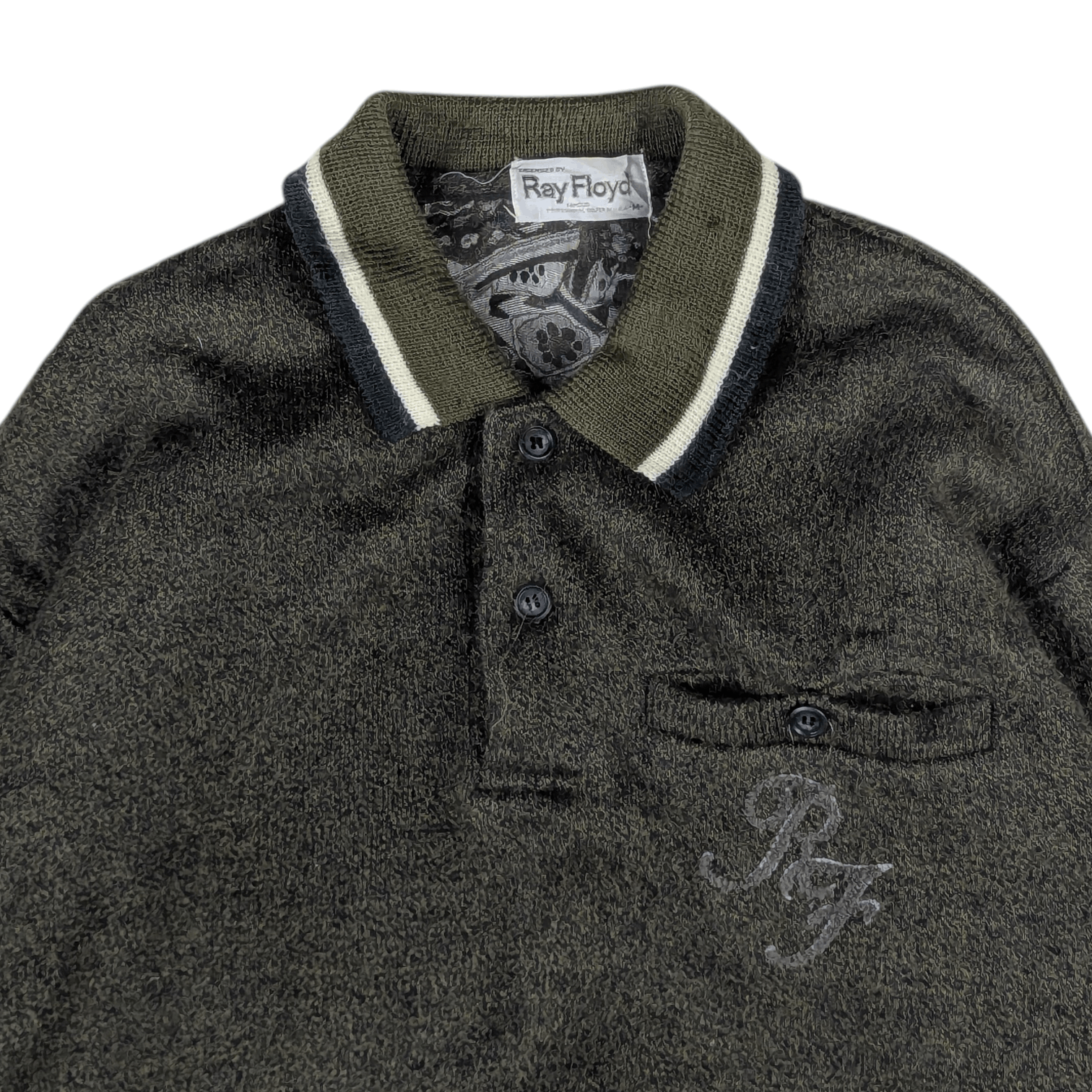 Japanese Brand Vintage 90's RAY FLOYD Wool Jumper Sweatshirt Size US M / EU 48-50 / 2 - 5 Thumbnail