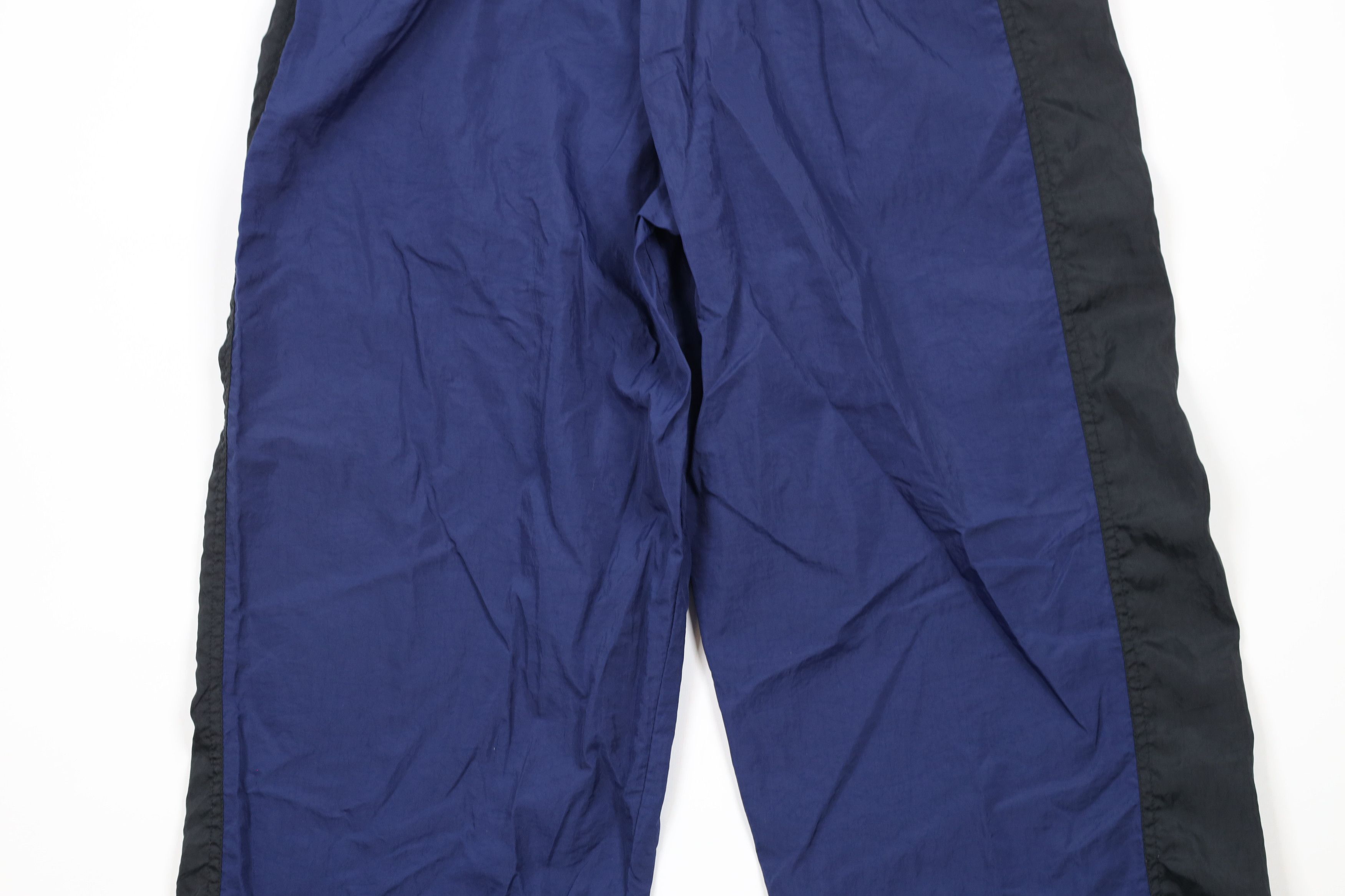 Nike × Vintage Vintage 90s Nike Block Letter Nylon Joggers Jogger Pants Size 34 - 10 Thumbnail