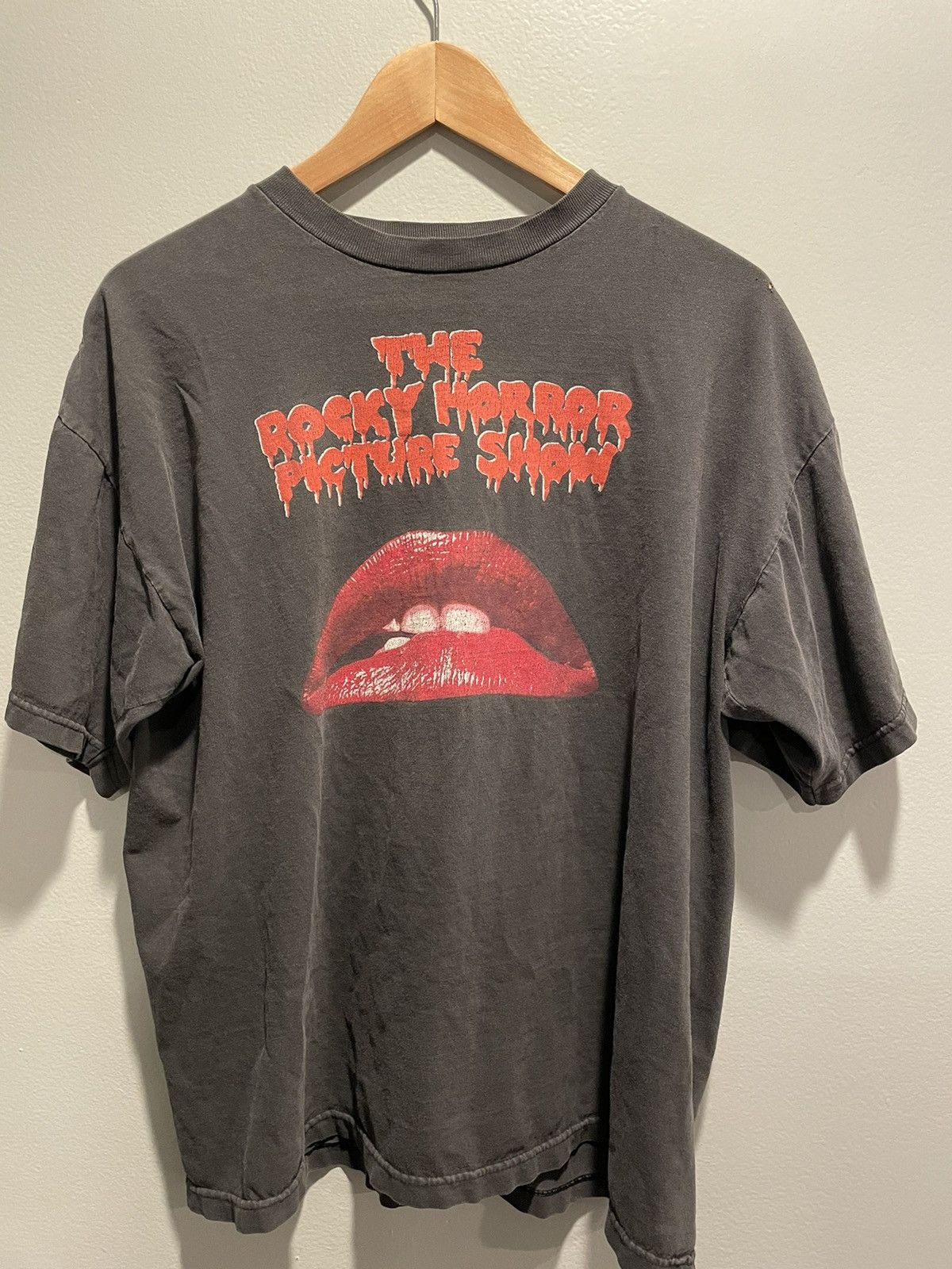 image of Vintage The Rocky Horror Picture Show Tee in Black, Men's (Size XL)