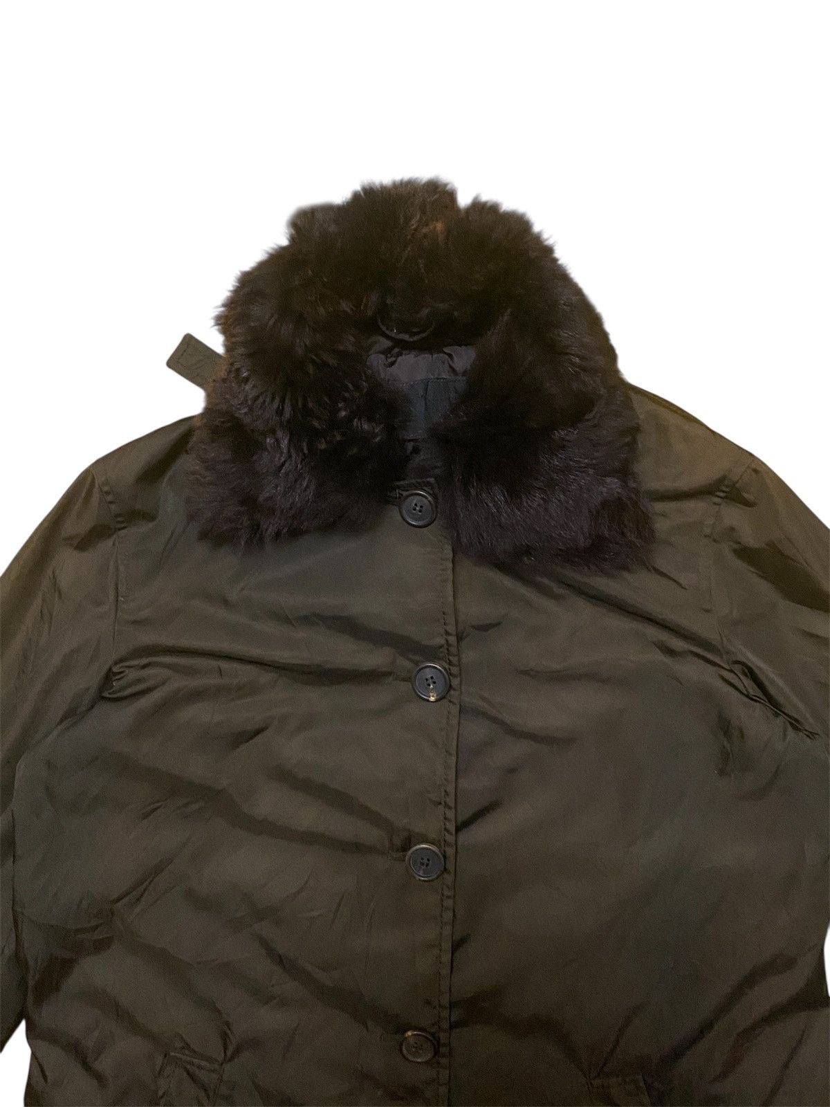 Prada 💥Last Drop💥Prada Nylon Fur Parka Size US S / EU 44-46 / 1 - 5 Thumbnail