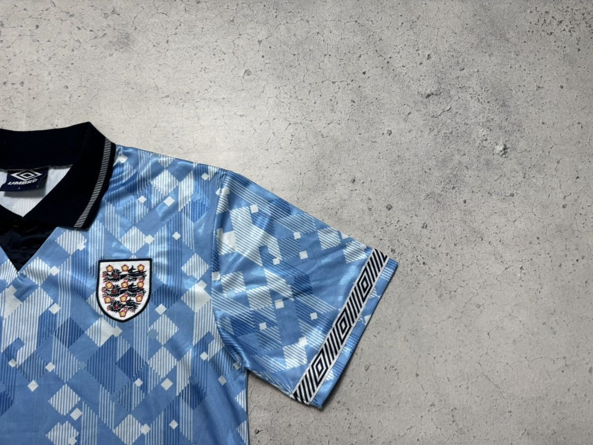 Umbro Umbro England Team 1990 Vintage 90’s Jersey Soccer Size US L / EU 52-54 / 3 - 3 Thumbnail