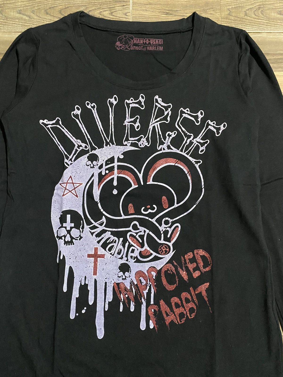 Japanese Brand IMPROVED RABBIT GHOST OF HARLEM SKULL Size ONE SIZE - 2 Thumbnail