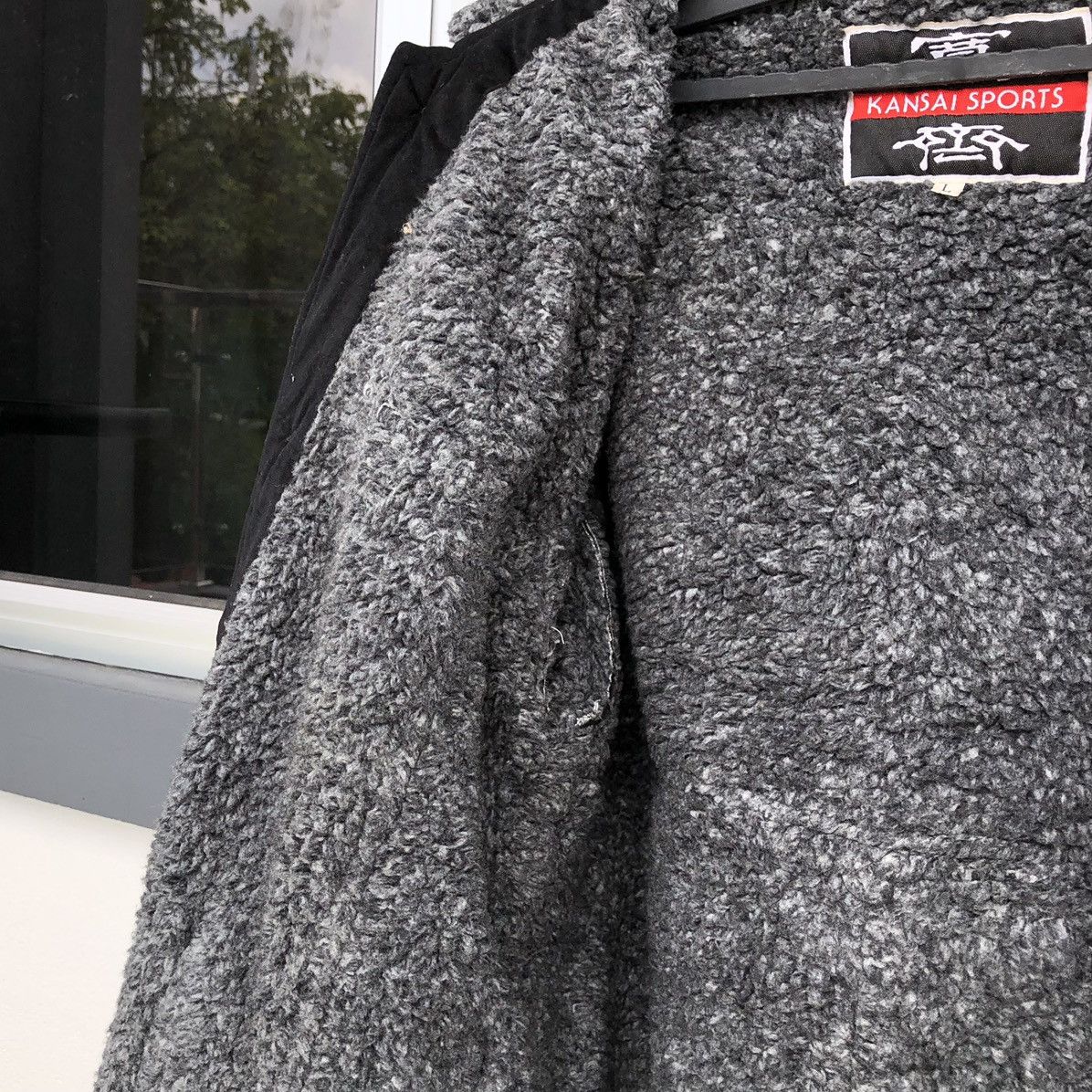 Kansai Yamamoto Vintage Kansai Sports winter/sherpa coach jacket Size US L / EU 52-54 / 3 - 8 Thumbnail