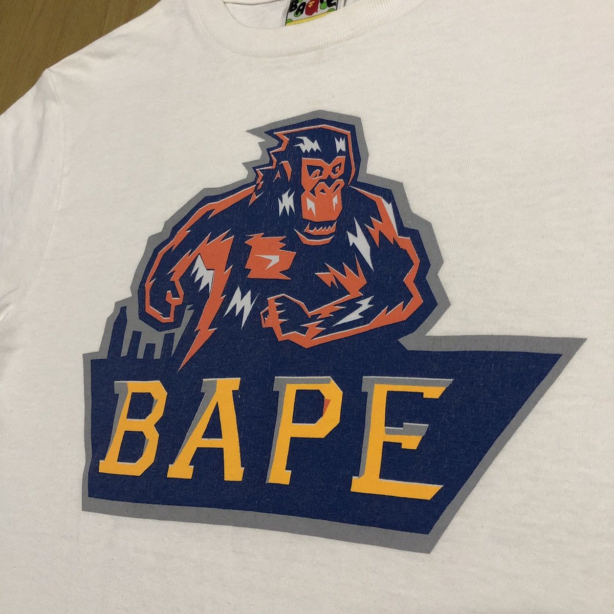 Bape BAPE Gorrila King Kong Logo Tee Size US S / EU 44-46 / 1 - 4 Thumbnail