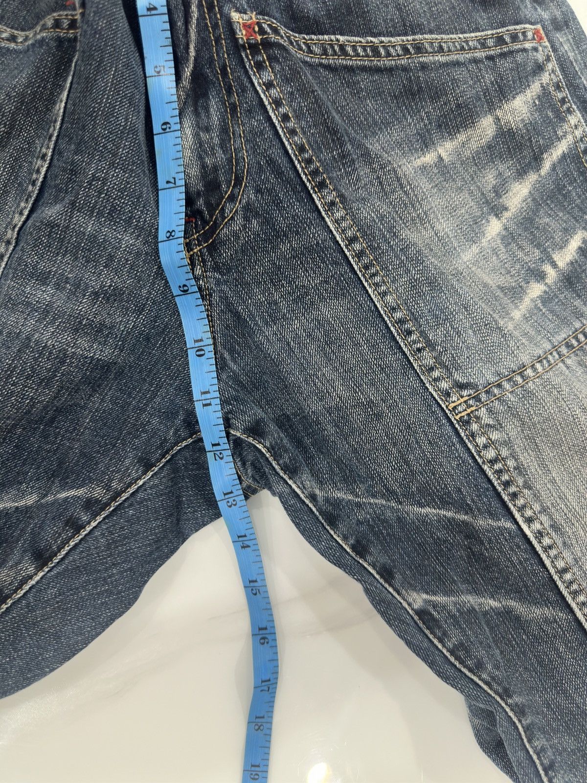 If Six Was Nine × Le Grande Bleu (L.G.B.) × PPFM Vintage Wide Jeans Baggy Multiple Pocket By PPFM Size US 30 / EU 46 - 14 Thumbnail