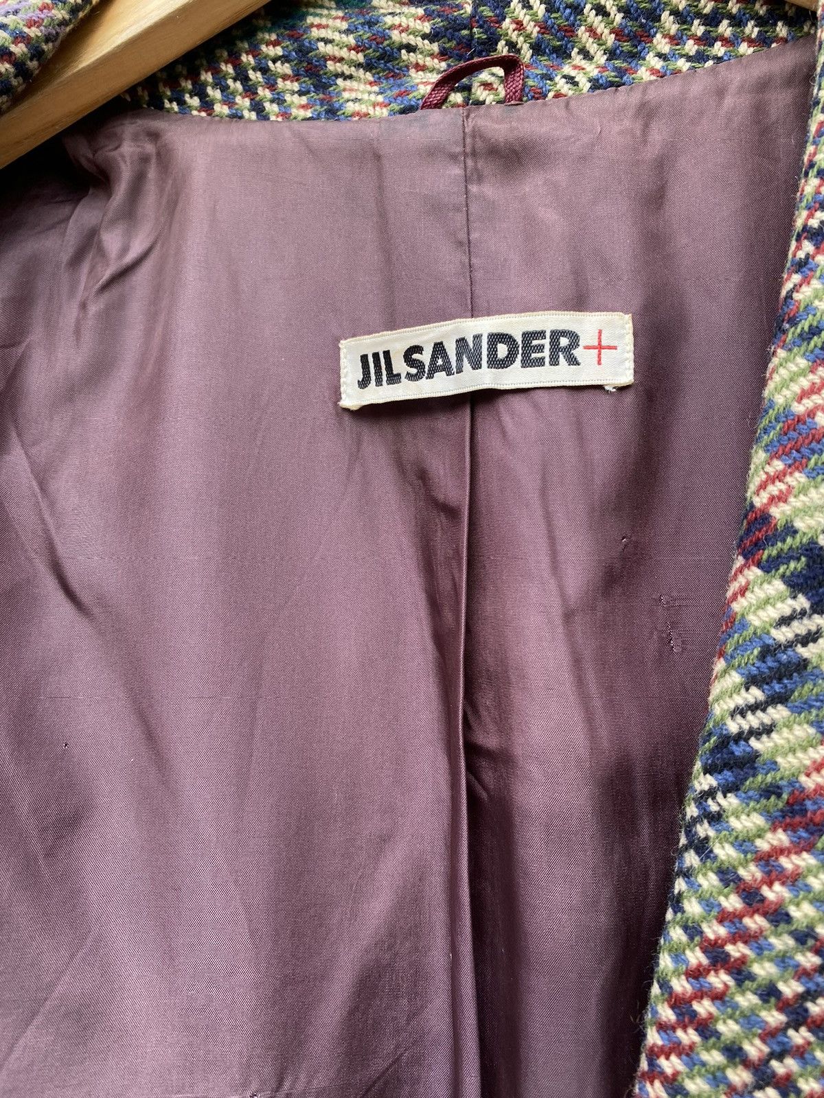 Jil Sander Jil Sander Vintage Plaid Wool/Cashmere Blazer Jacket Size 34 Size XS / US 0-2 / IT 36-38 - 11 Thumbnail