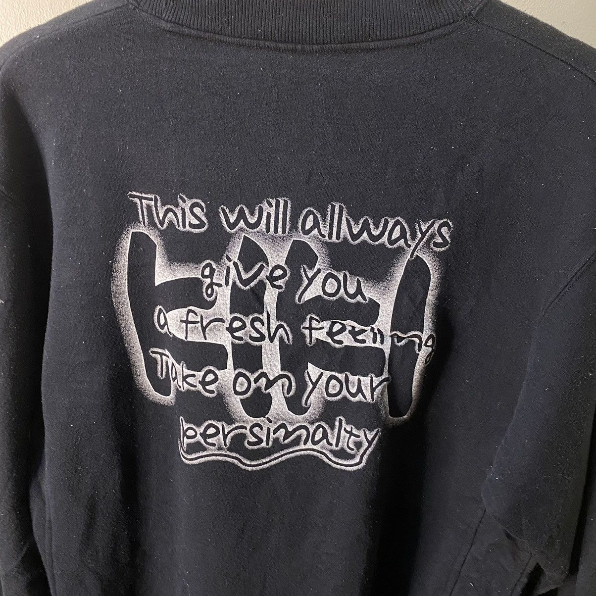 Vintage Vintage 2000s Kiki Surf Wax America Sweatshirt Size US M / EU 48-50 / 2 - 2 Thumbnail