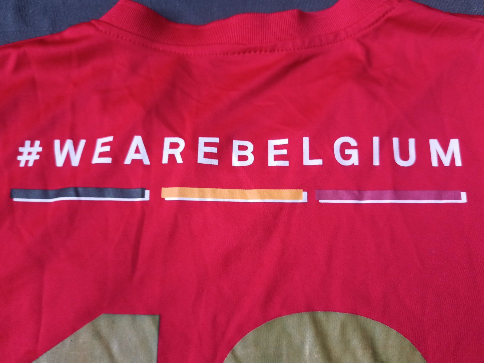 Jupe By Jackie Jupitor 2018 FIFA World Cup #18 We Are Belgium Shirt Size L Size US L / EU 52-54 / 3 - 3 Thumbnail