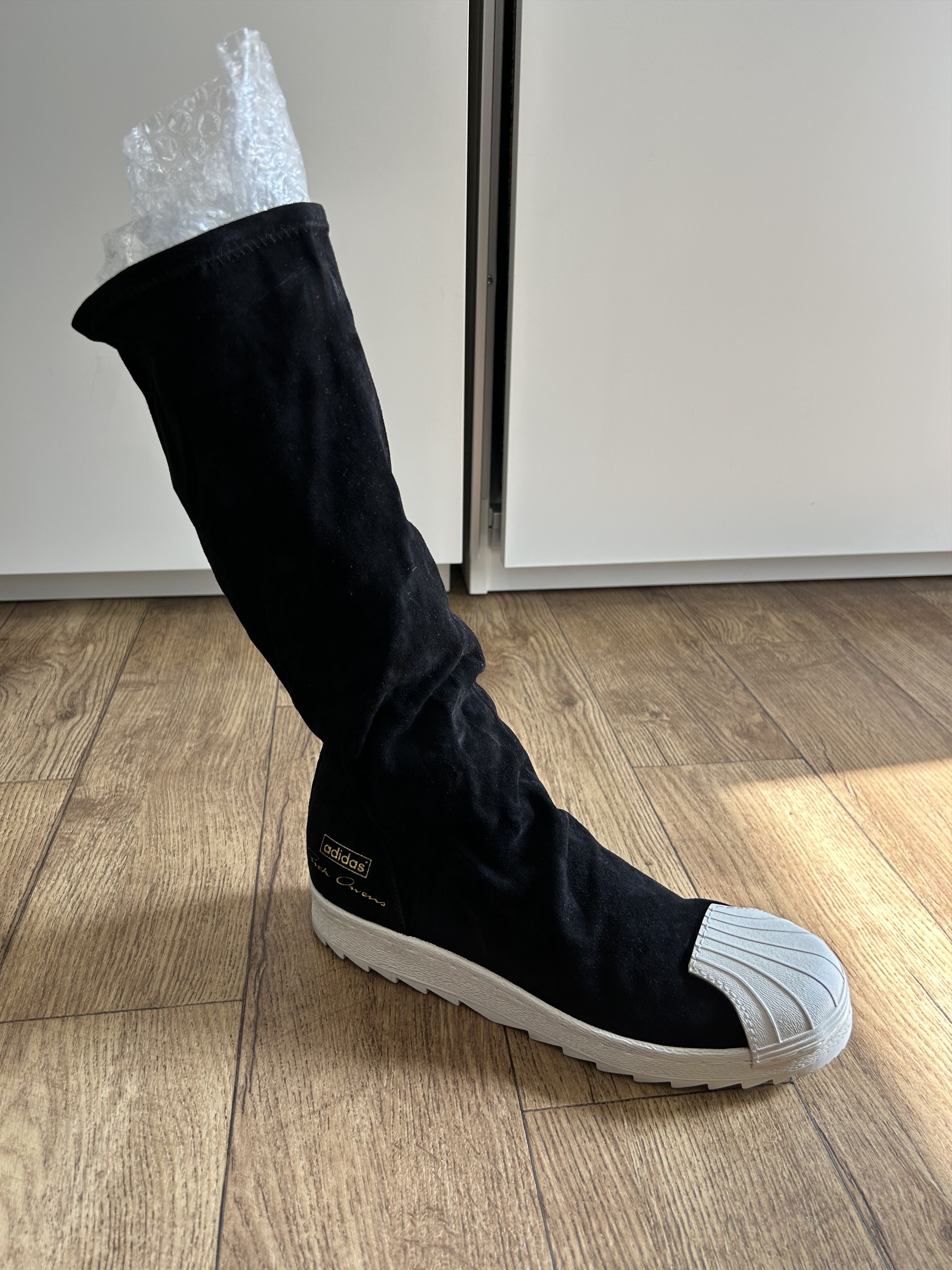 Rick Owens RICK OWENS x ADIDAS Superstar Socks High Size US 8.5 / EU 41-42 - 5 Thumbnail