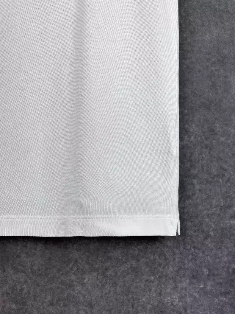 Dior Dior Dior Embroidered Bee White Polo Shirt for Men-2507 Size US S / EU 44-46 / 1 - 3 Thumbnail