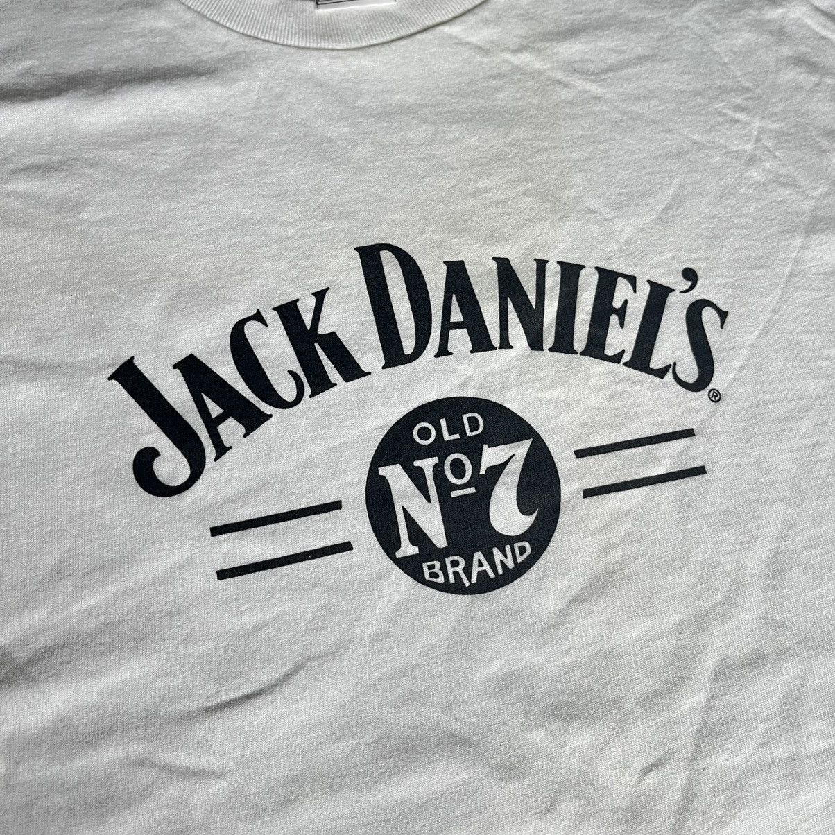Vintage New Vintage 90s Jack Daniel’s Tennesse Whiskey White T Shirt Size US XL / EU 56 / 4 - 3 Thumbnail