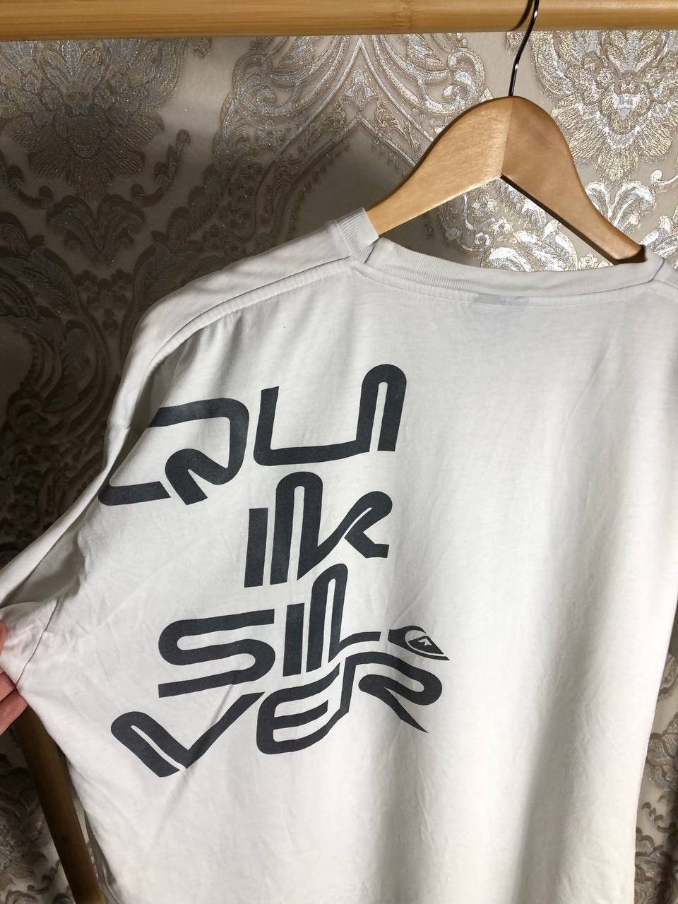 Quiksilver VINTAGE QUIKSILVER DOUBLE PRINTED SURF RETRO T-AHIRT Y2K 90s Size US L / EU 52-54 / 3 - 6 Thumbnail
