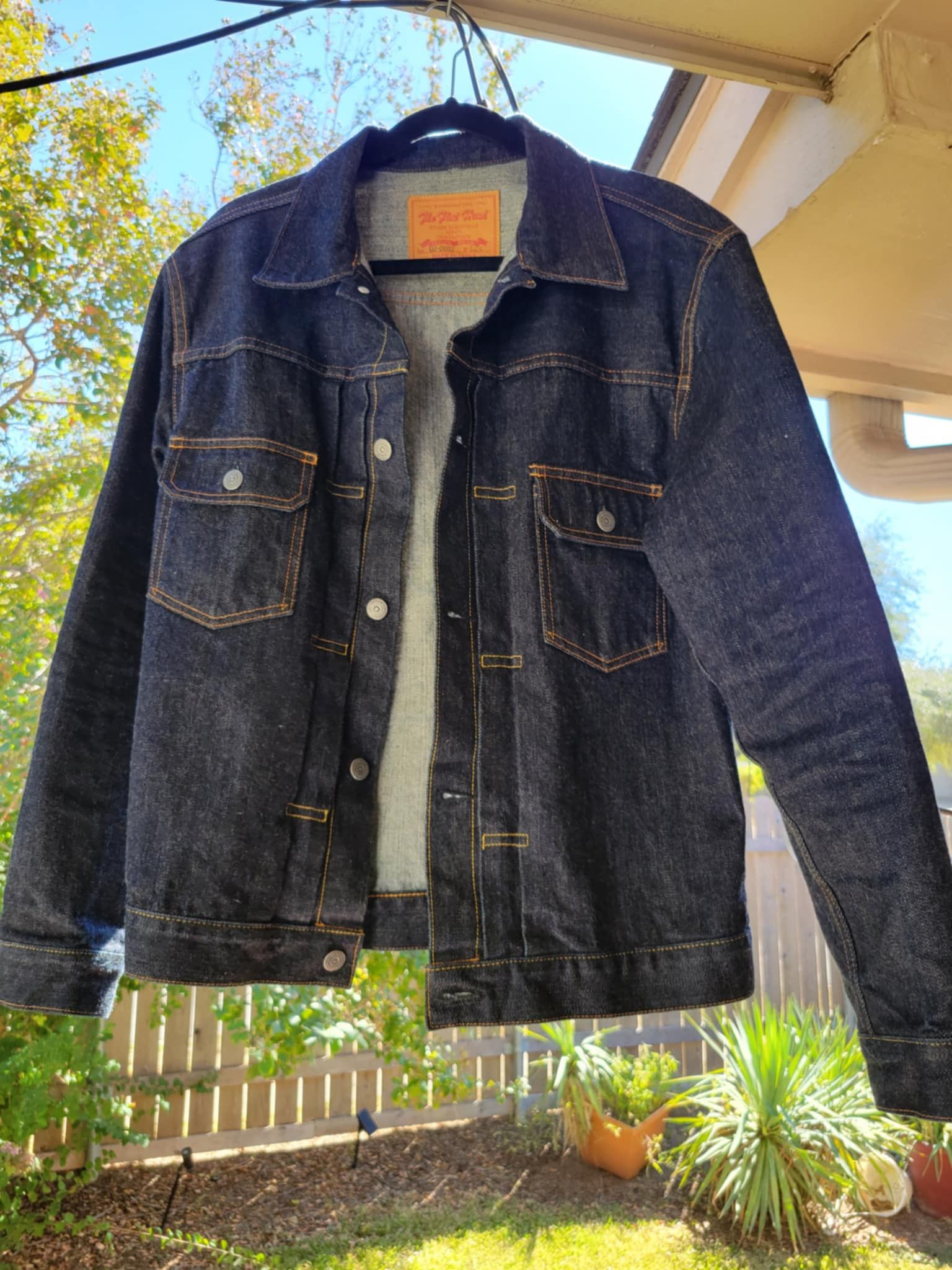 The Flat Head THE FLAT HEAD FN-OJ-D002 1950S DENIM JACKET TYPE 2 