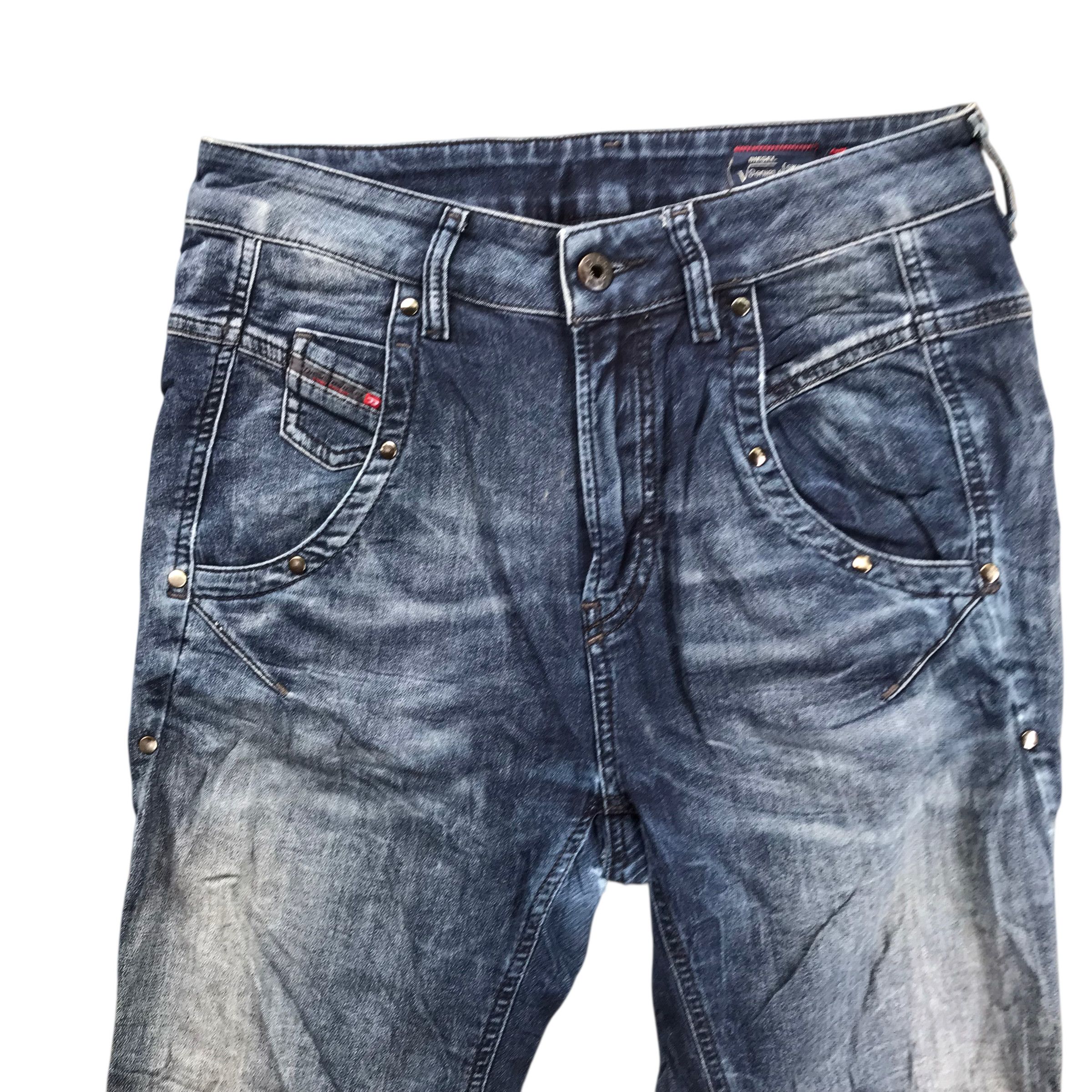 Diesel Diesel Distressed Denim Pants -Rare - Size 28 Size US 28 / EU 44 - 3 Thumbnail