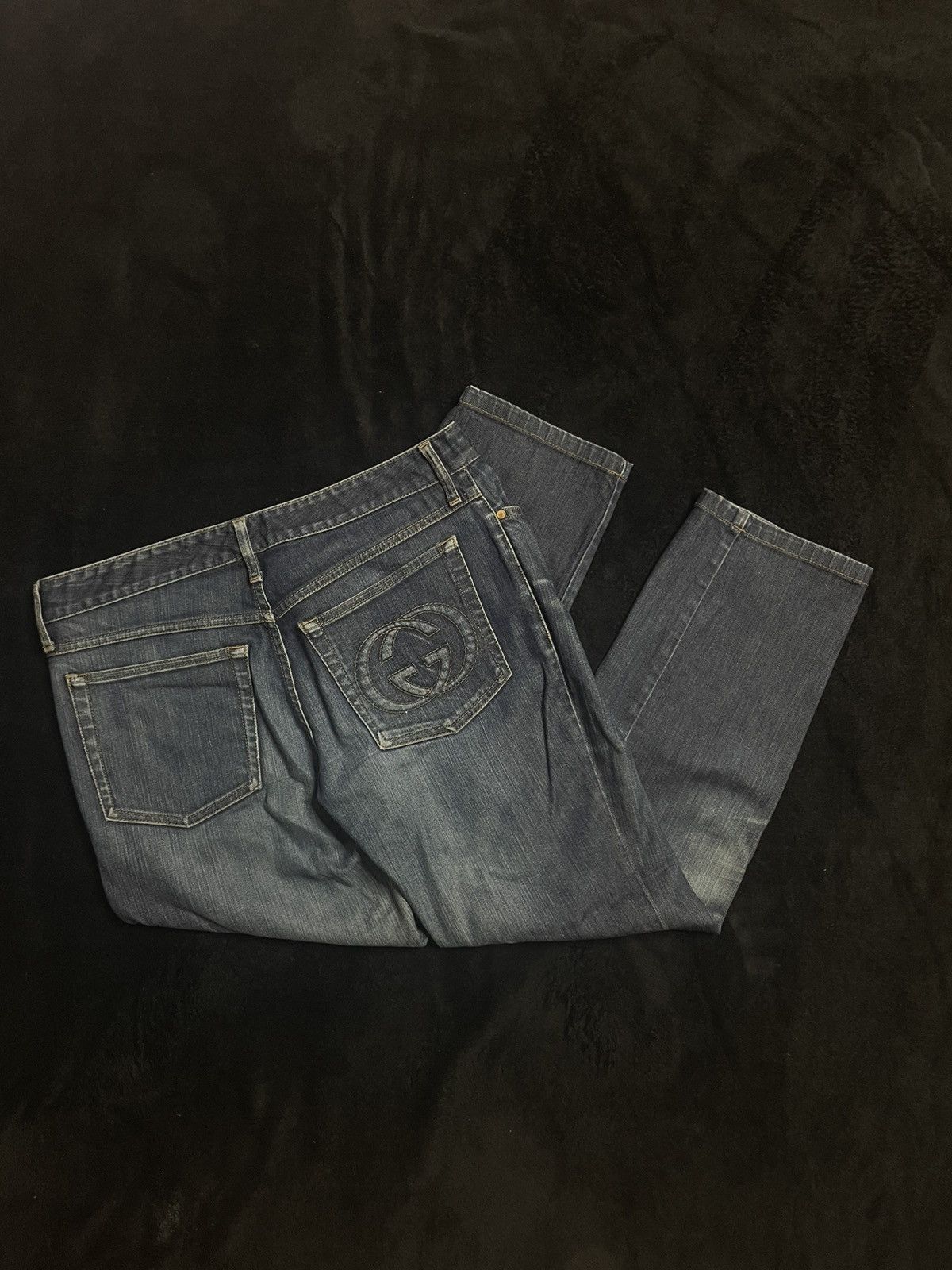 Gucci Vintage Gucci Logo Jeans Woman‘s y2k Size S Size 28" / US 6 / IT 42 - 5 Thumbnail
