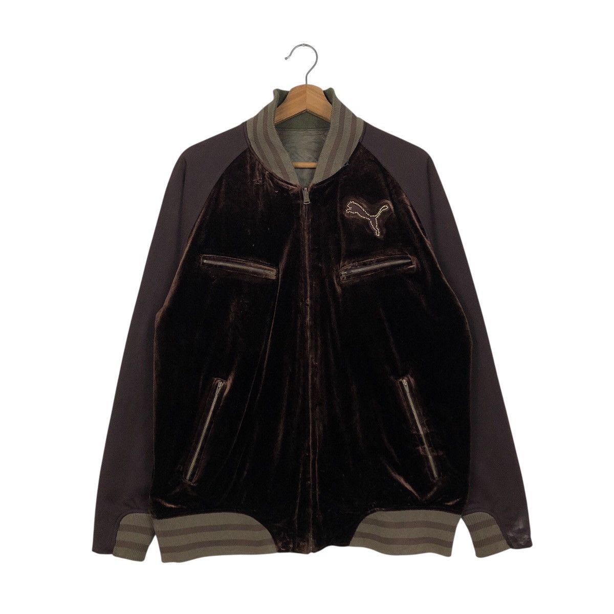 Japanese Brand 📌Vintage Reversible Bomber Sukajan Jacket Streetwear Style Size US L / EU 52-54 / 3 - 2 Thumbnail